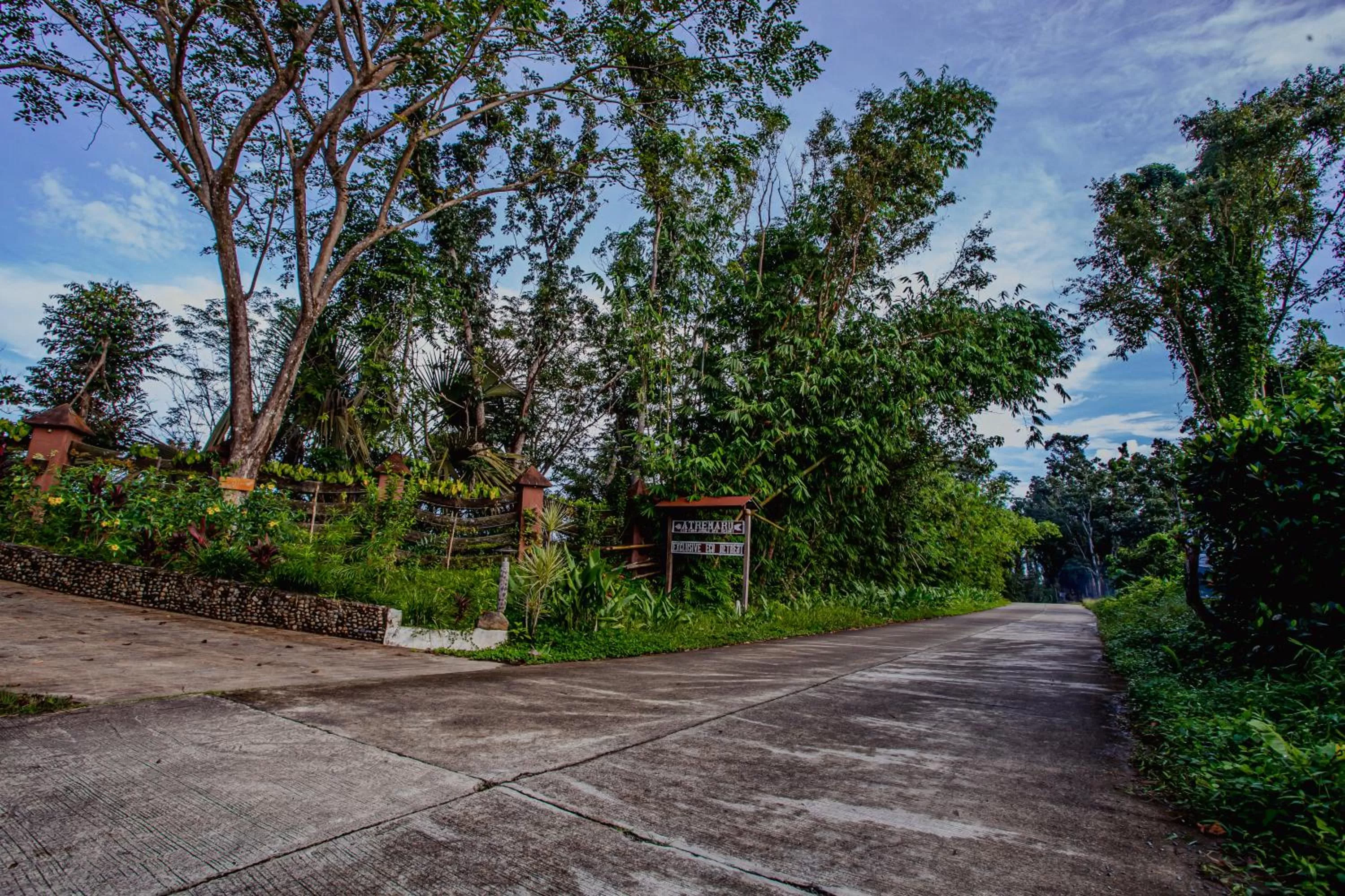 Facade/entrance in Atremaru Jungle Retreat