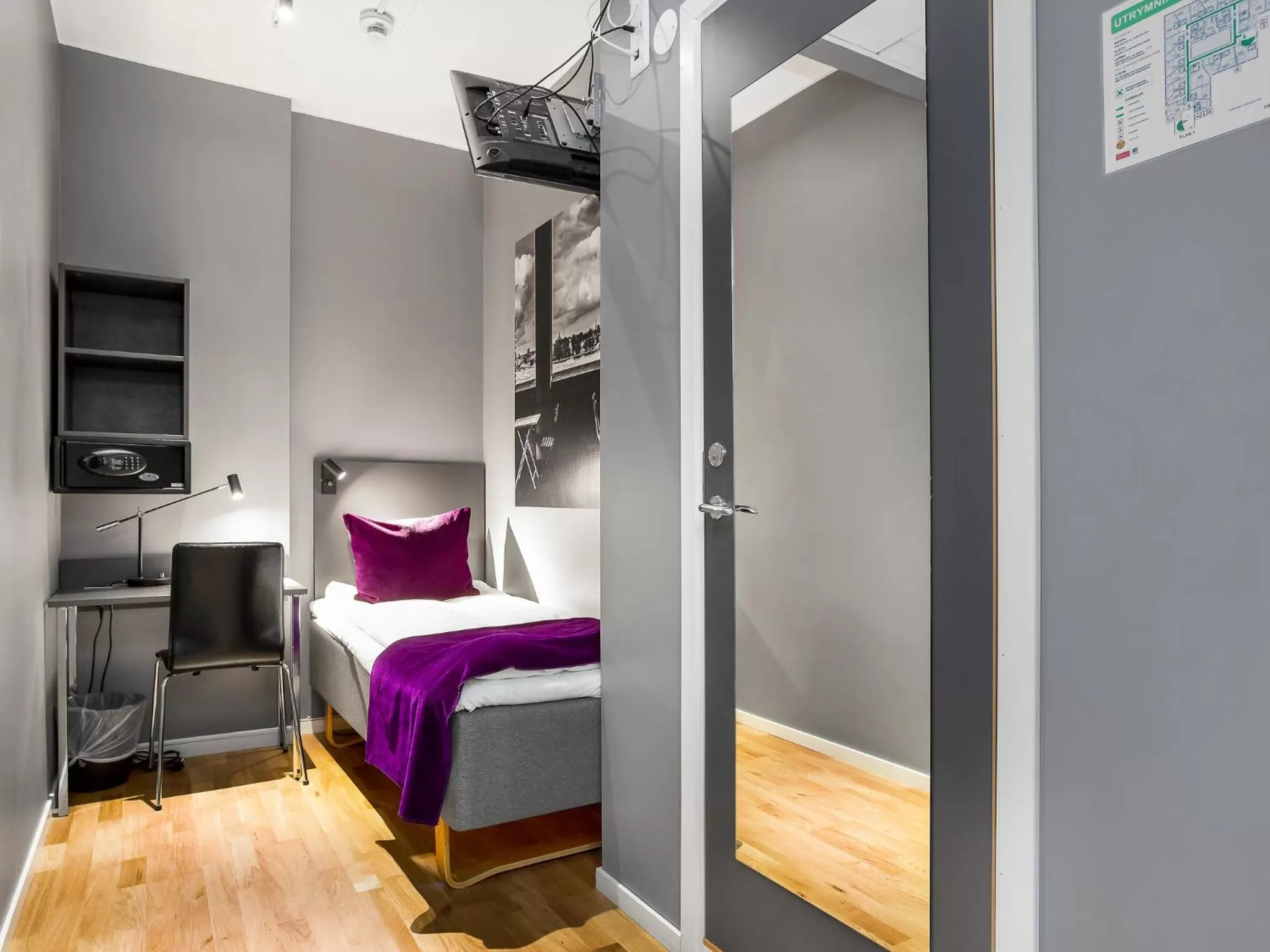 Photo of the whole room, Bed in Aiden by Best Western Stockholm Kista