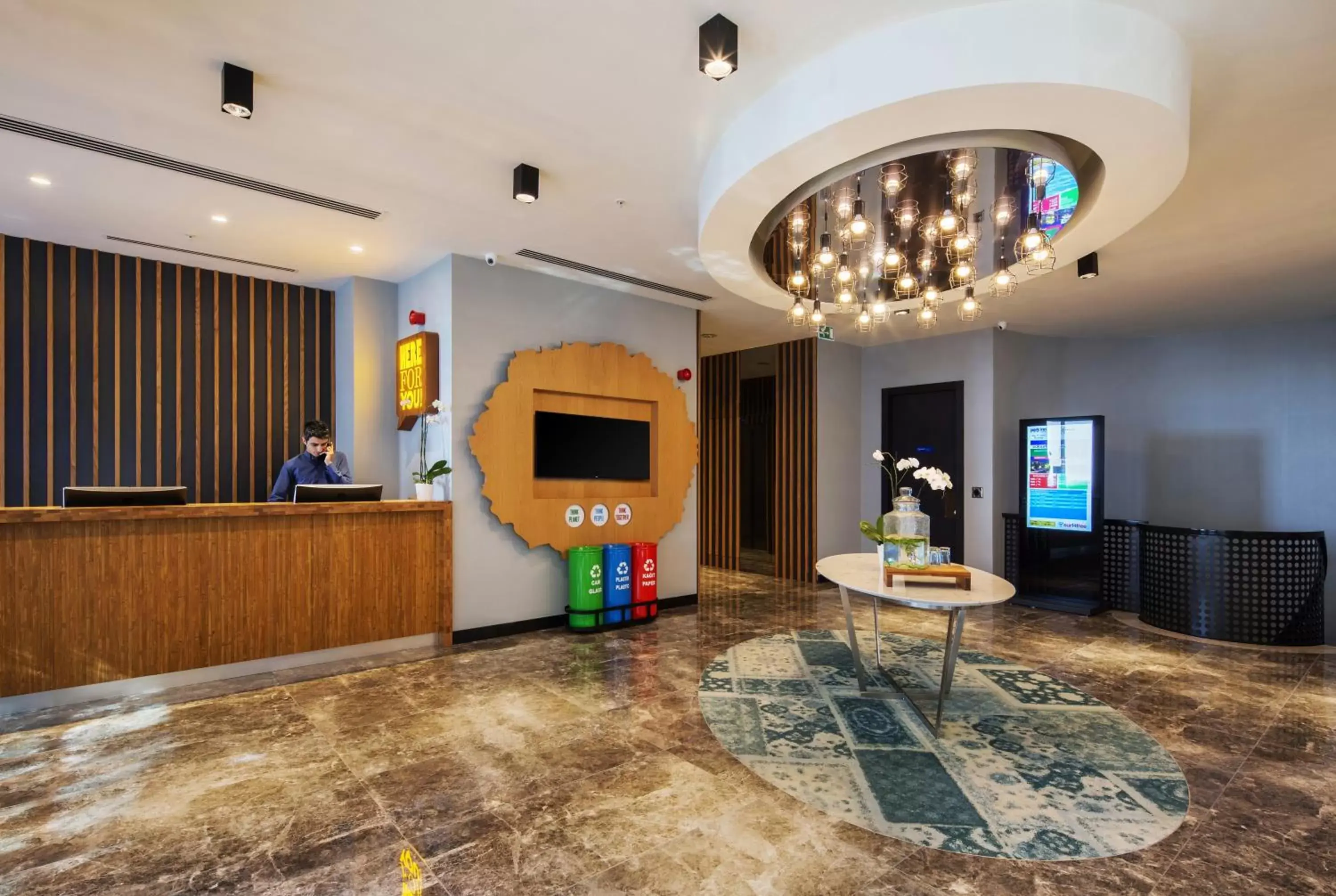 Lobby or reception in Park Inn by Radisson Izmir Lobby or reception in Park Inn by Radisson Izmir
