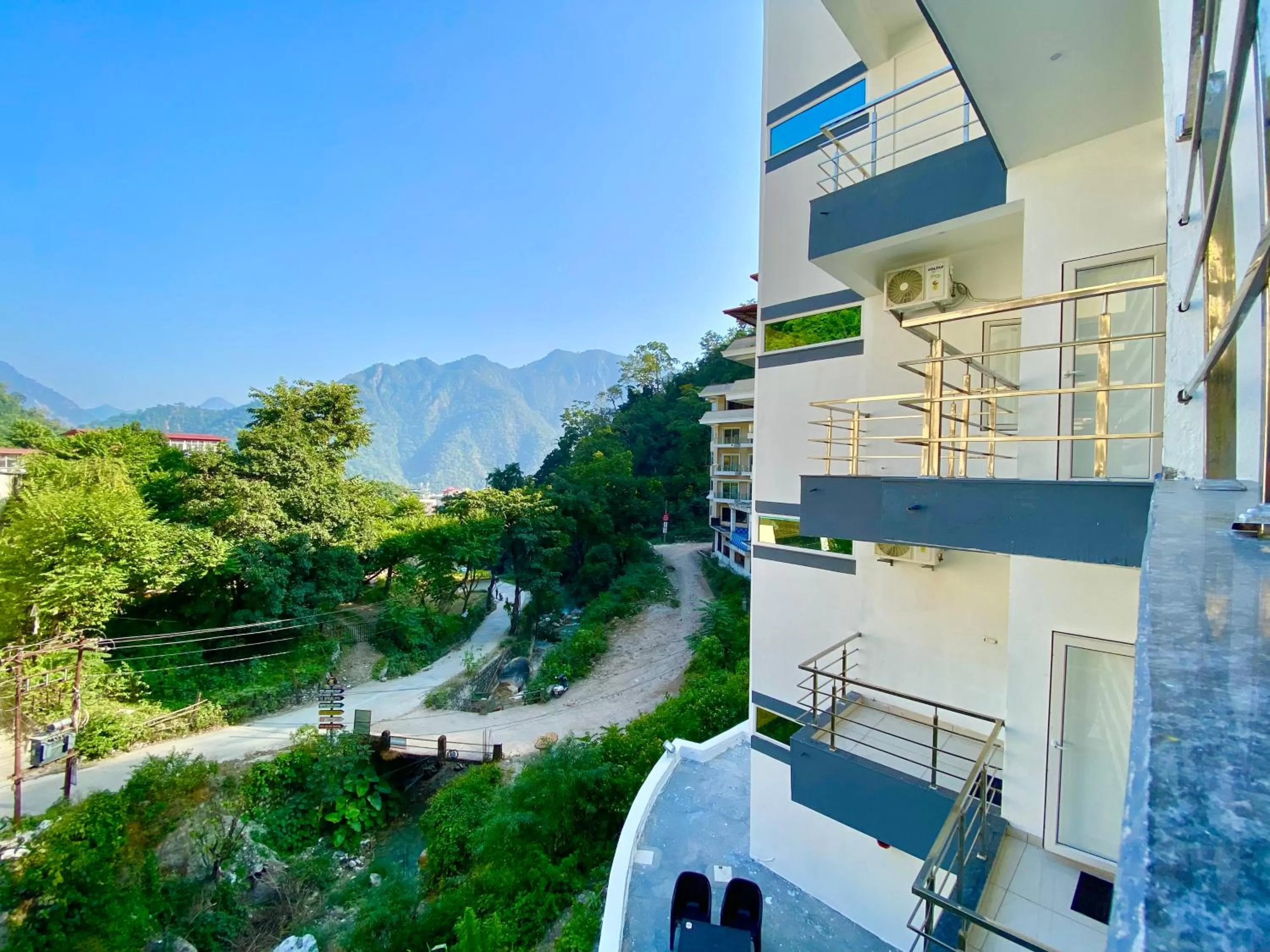 View (from property/room) in Hotel Shiv Inn Near Secret Waterfall