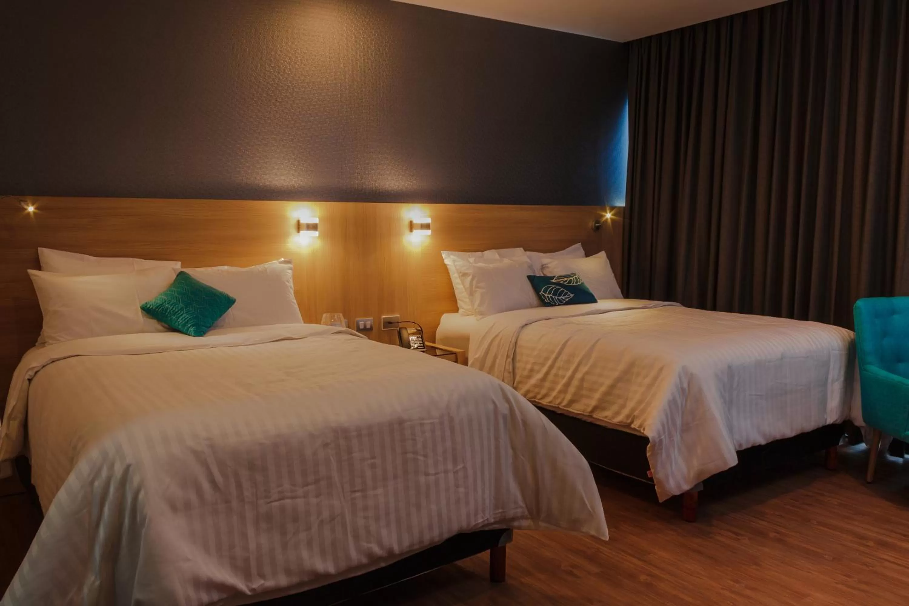 Bed in Hotel Kavia Monterrey