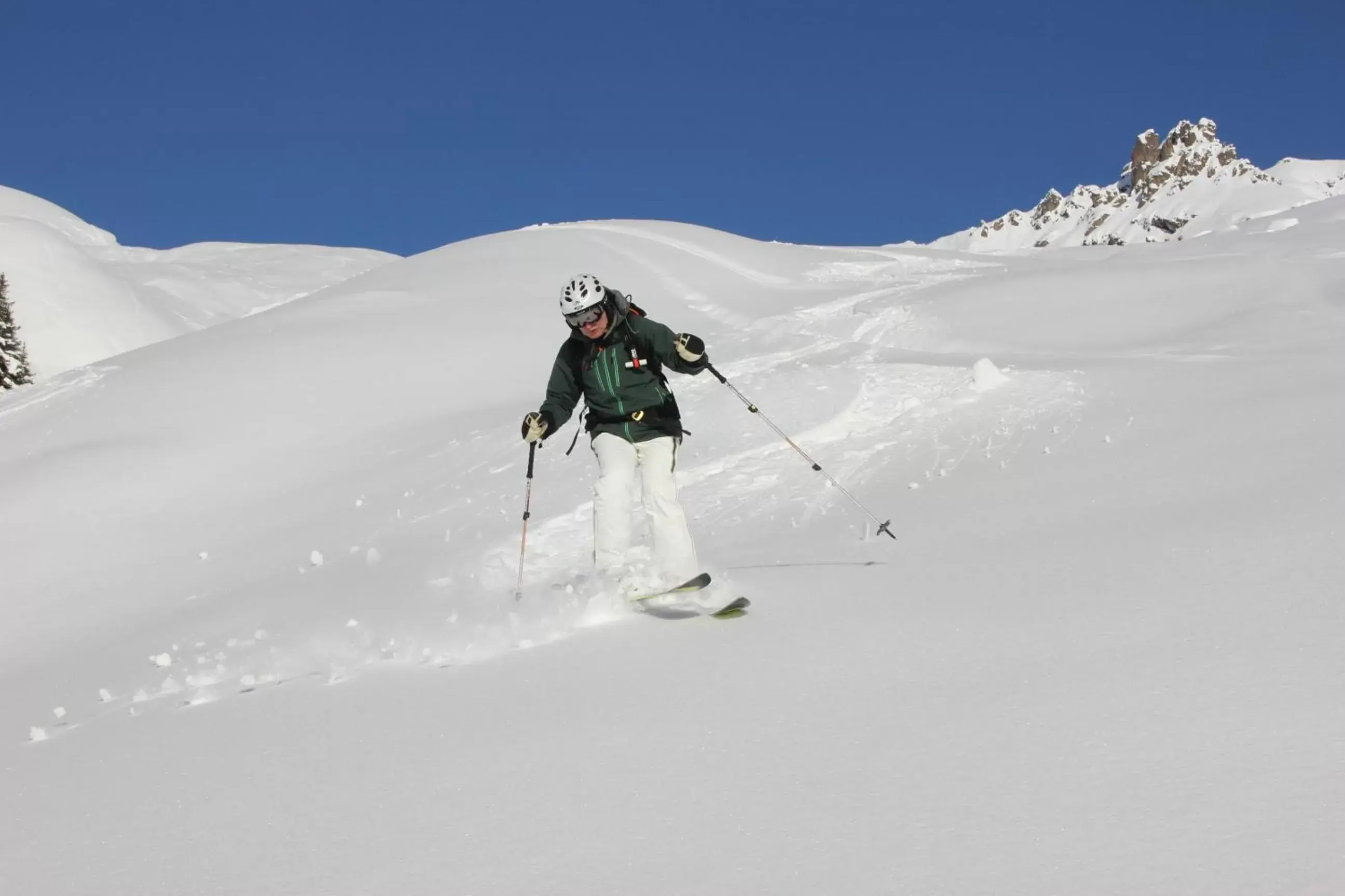 Winter, Skiing in Hotel Silvapina