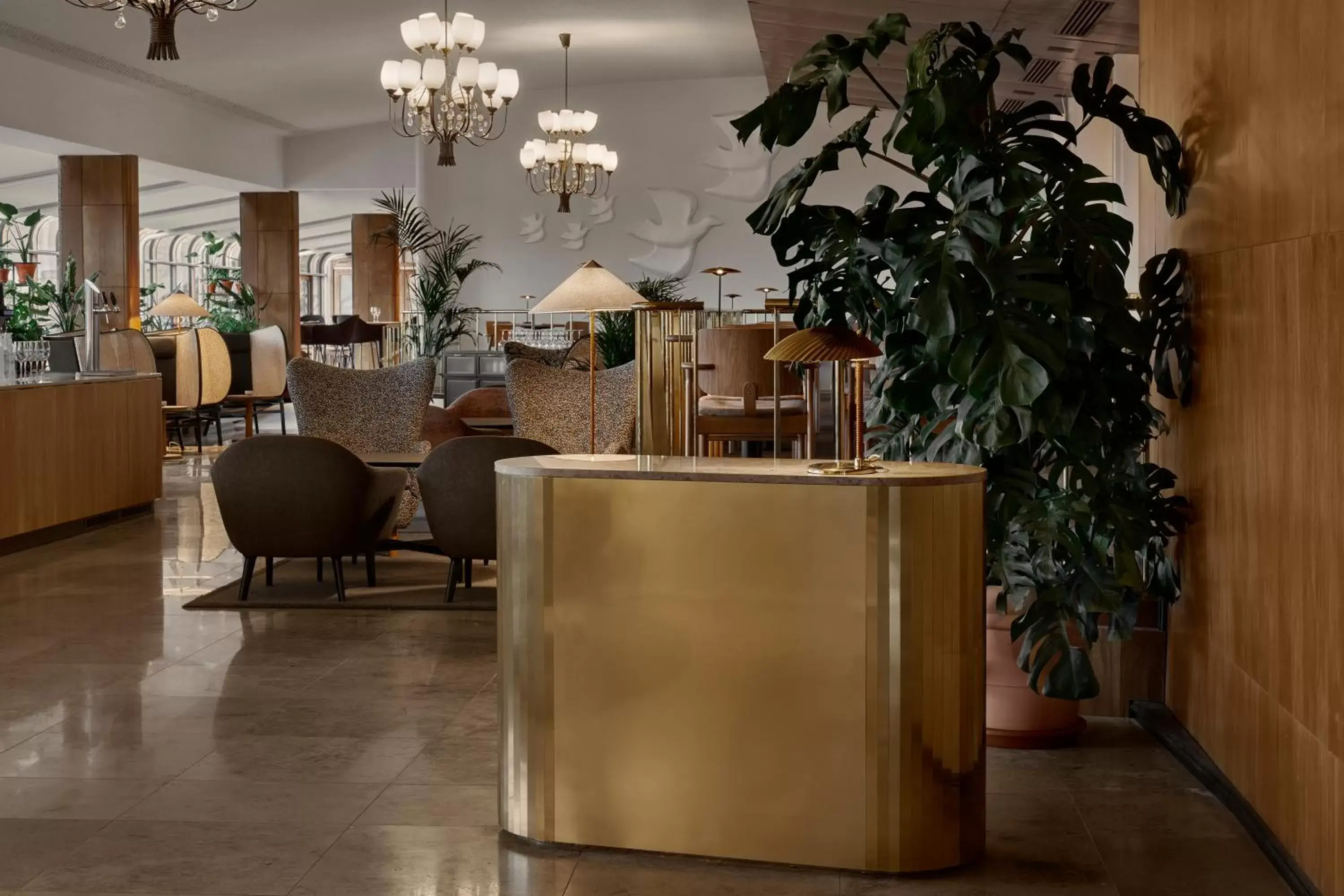 Restaurant/places to eat, Lobby/Reception in Original Sokos Hotel Vaakuna Helsinki