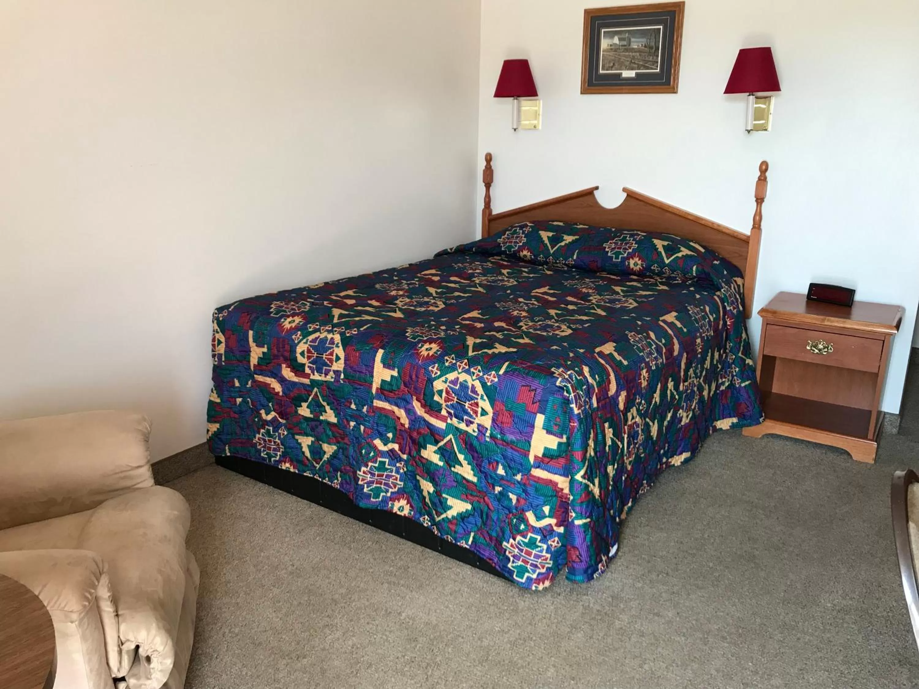 Bedroom in Motel Grand