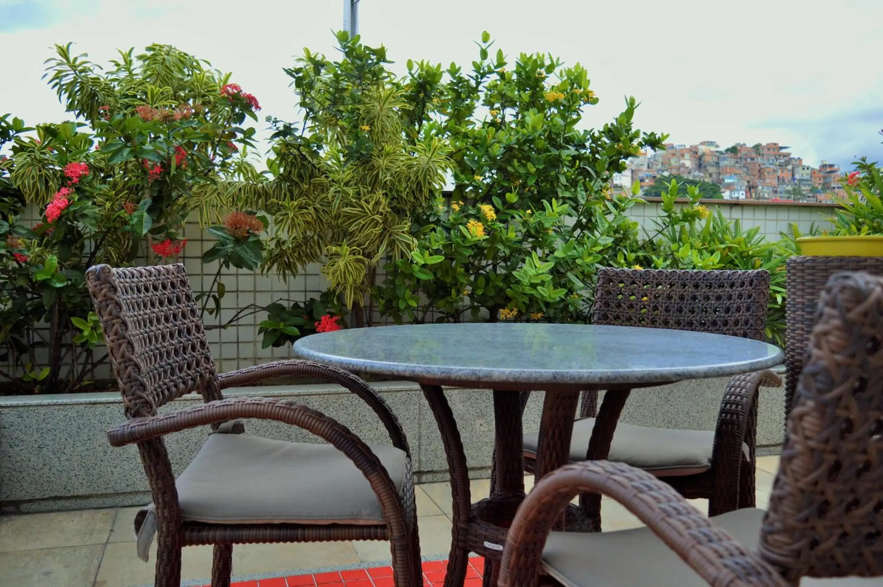 Swimming pool, Balcony/Terrace in South American Copacabana Hotel