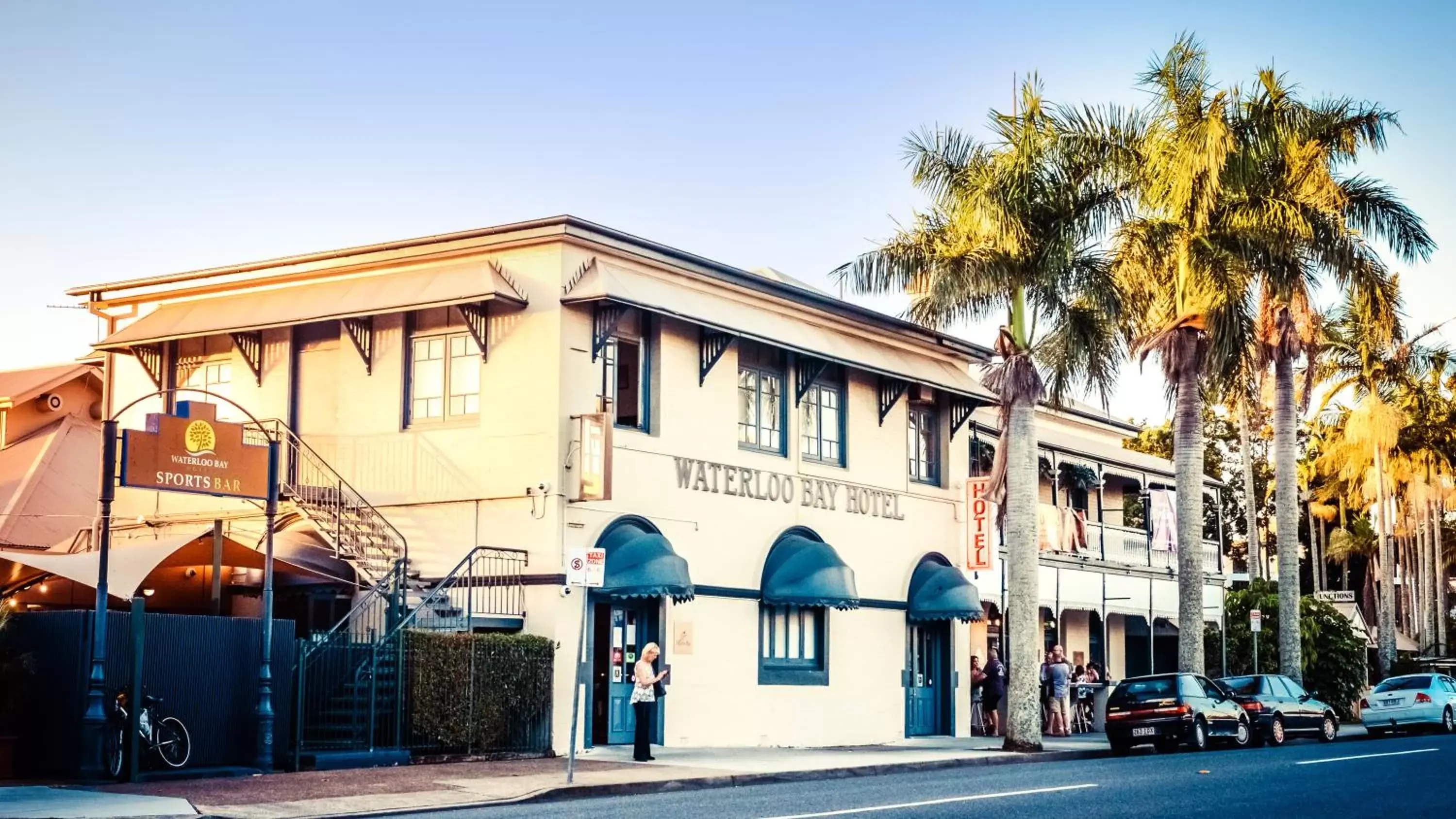 Property building in The Waterloo Bay Hotel