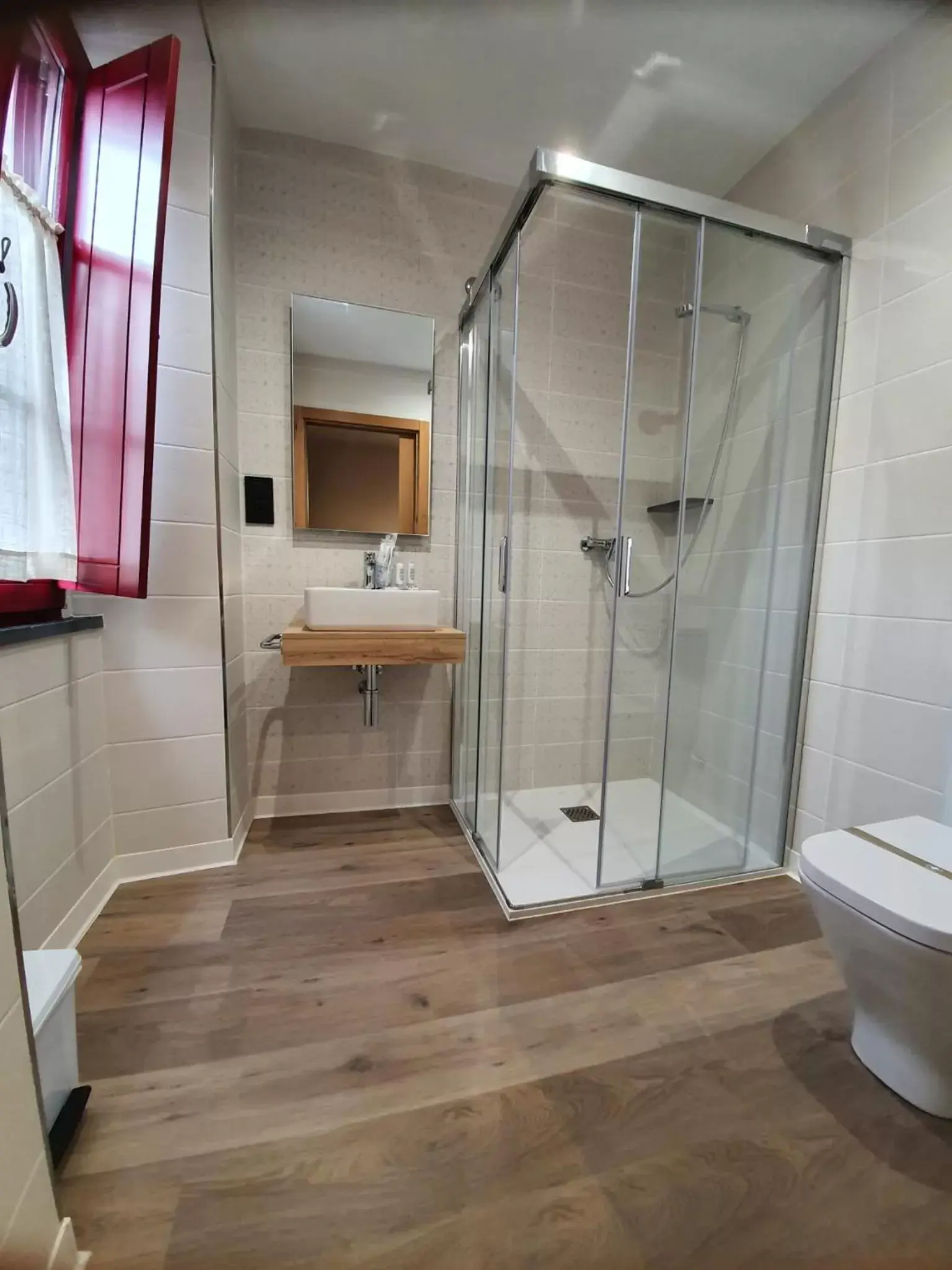 Bathroom in Albergue Casa Cuartel