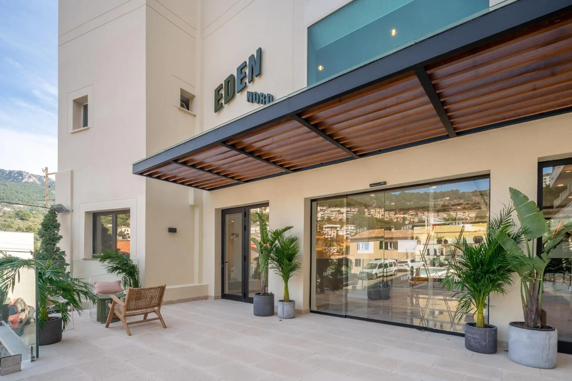 Facade/entrance in Hotel Eden Nord Soller