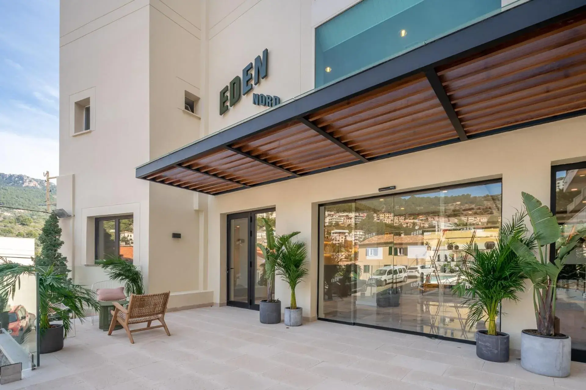 Facade/entrance in Hotel Eden Nord Soller Facade/entrance in Hotel Eden Nord Soller