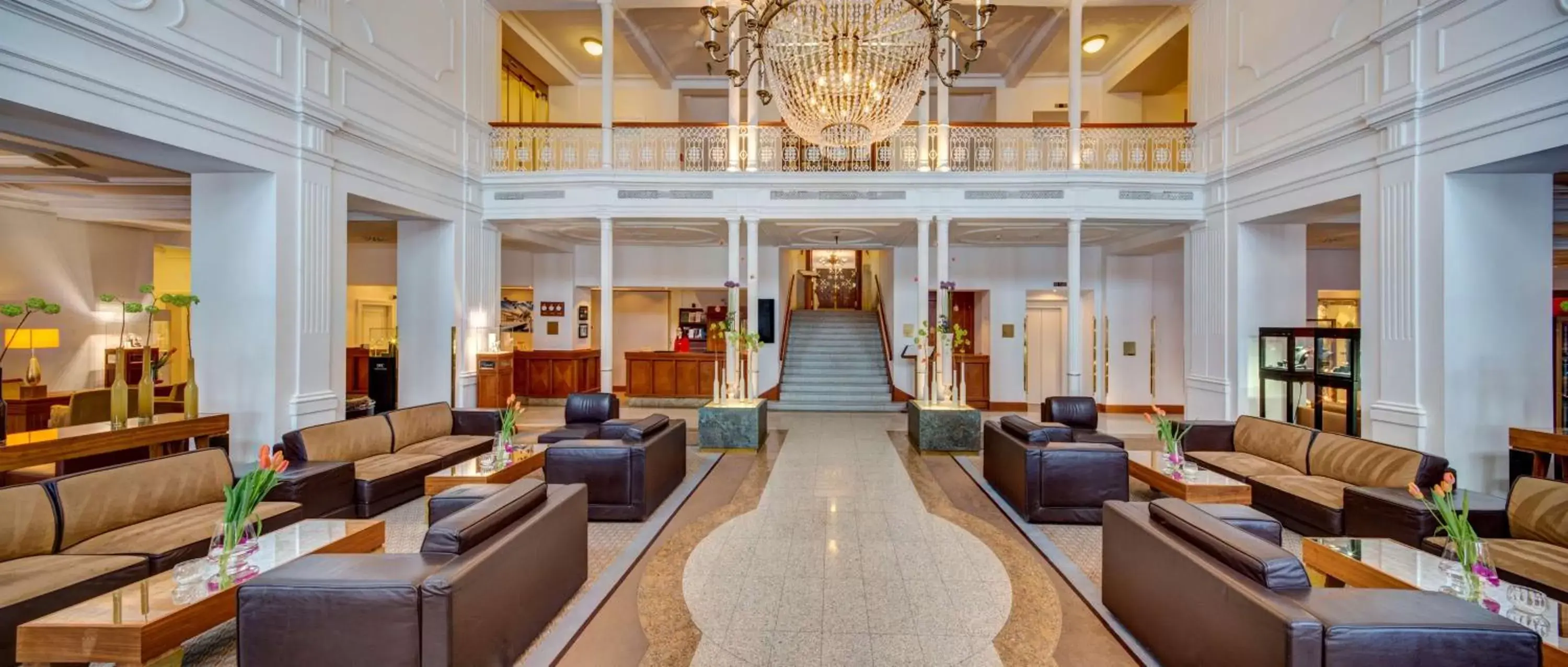 Lobby or reception, Lobby/Reception in Grand Hotel des Bains Kempinski