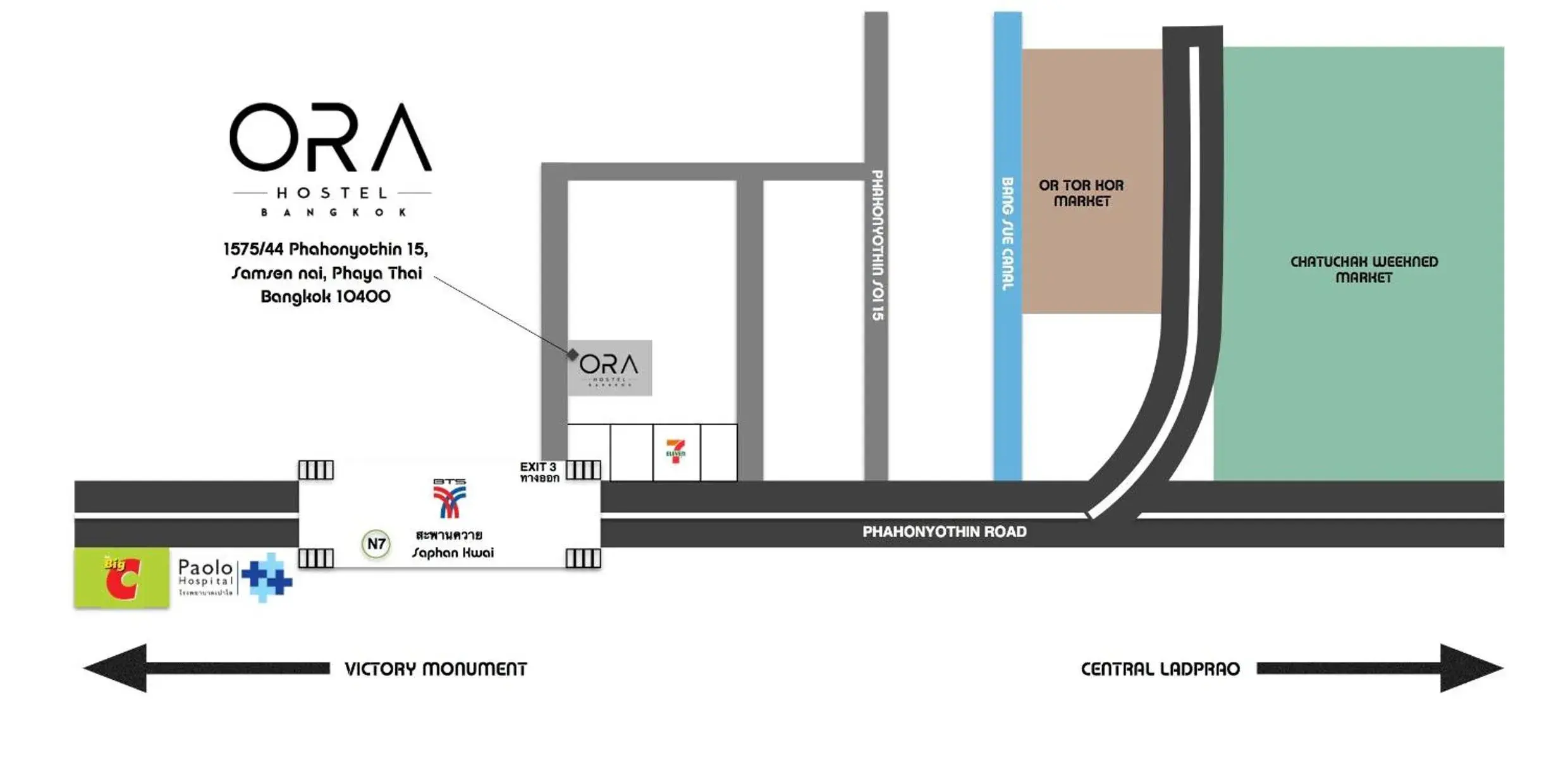 Location, Floor Plan in Aora Boutique Hotel Chatuchak