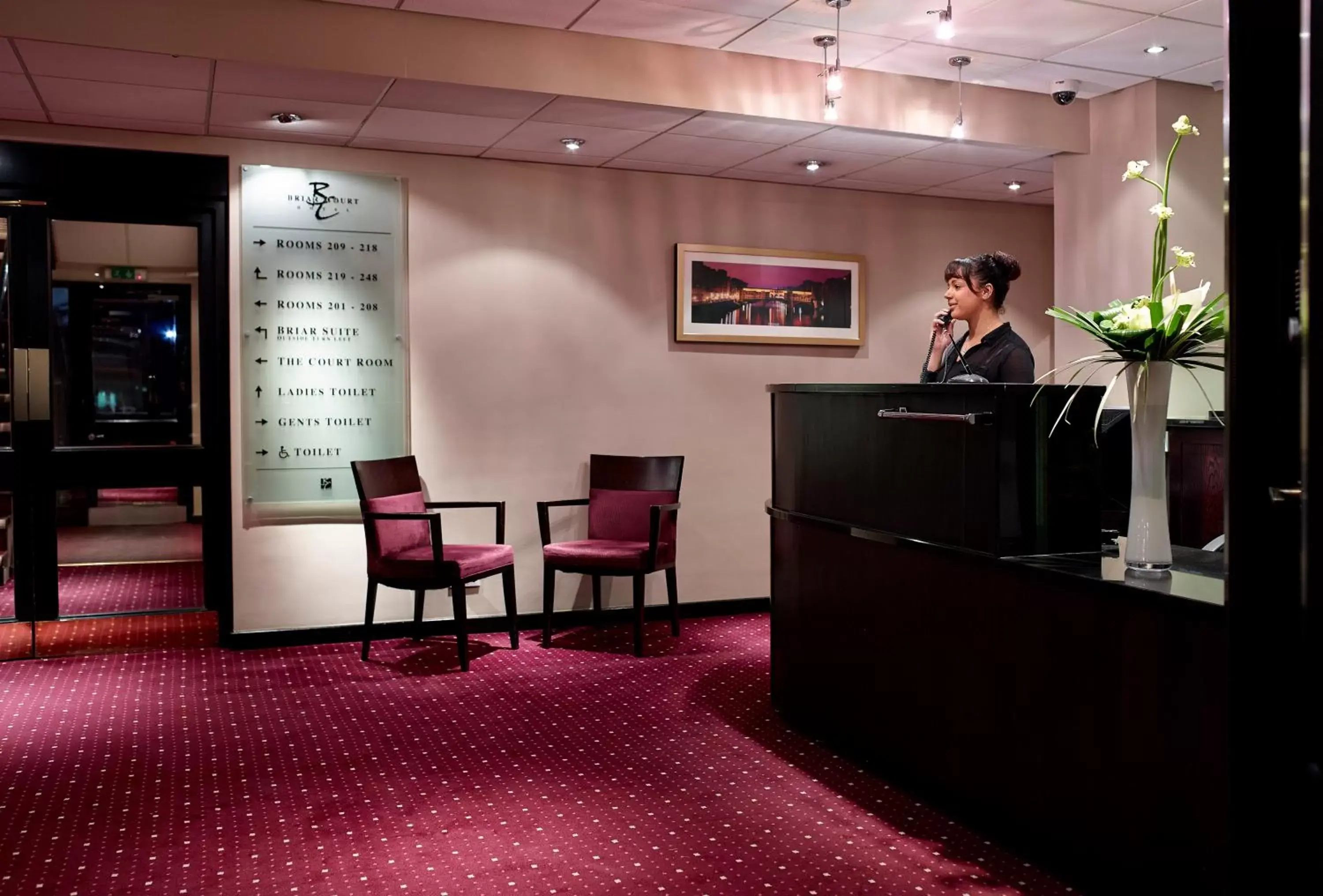 Lobby or reception, Lobby/Reception in The Briar Court Hotel