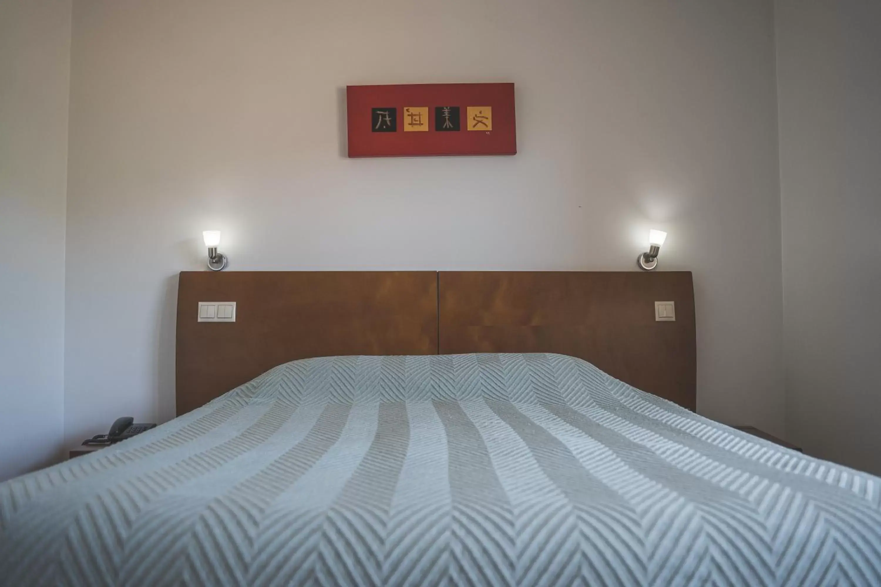 Bed in Hotel De Cerva