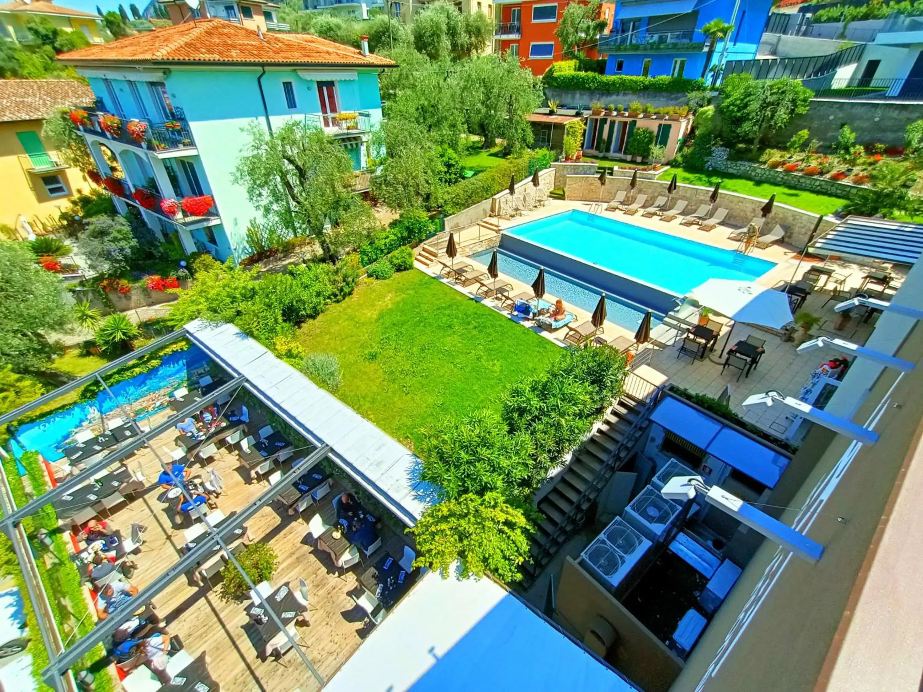 Pool View in Hotel Antonella