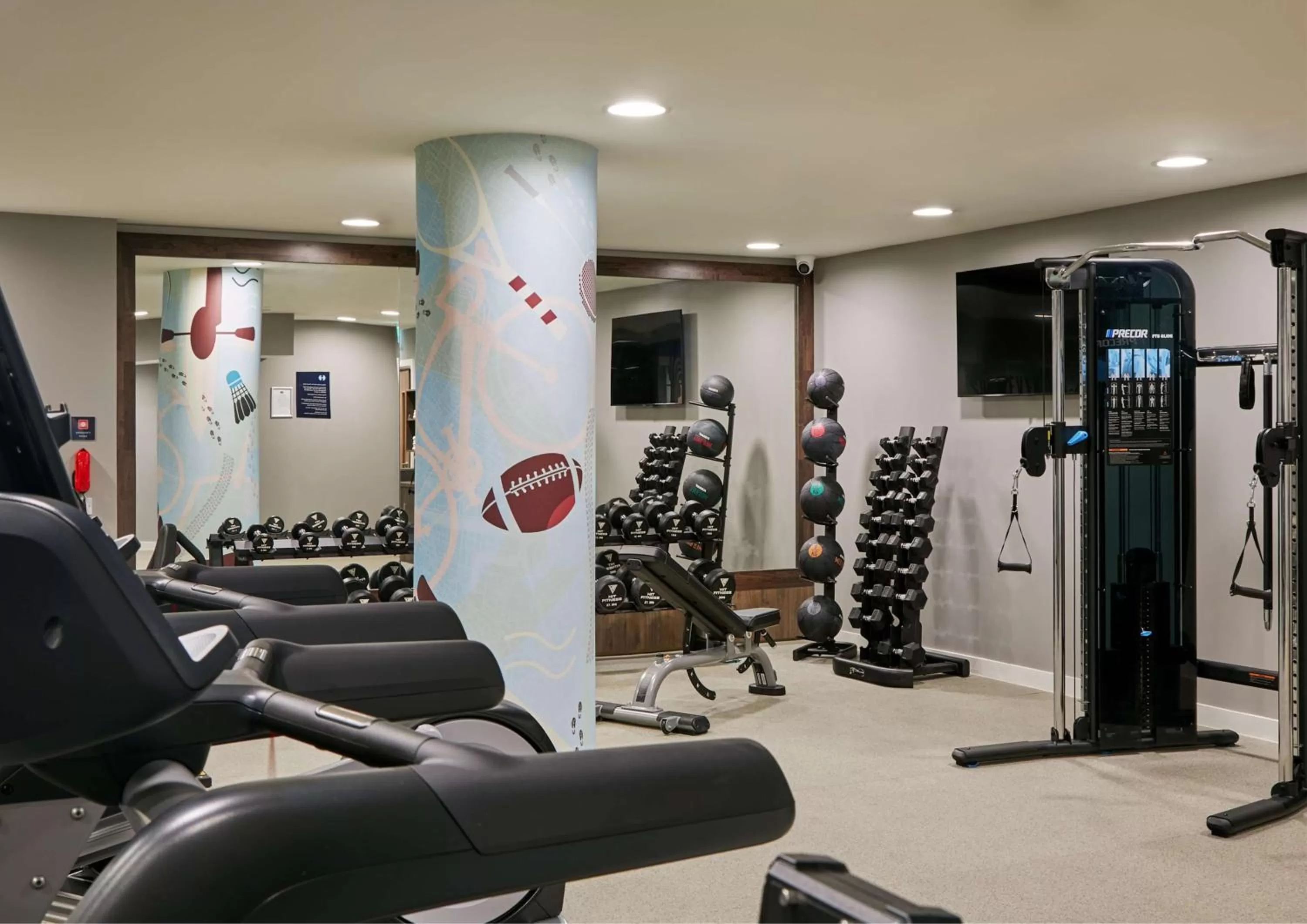 Fitness centre/facilities in Hampton By Hilton Dublin City Centre