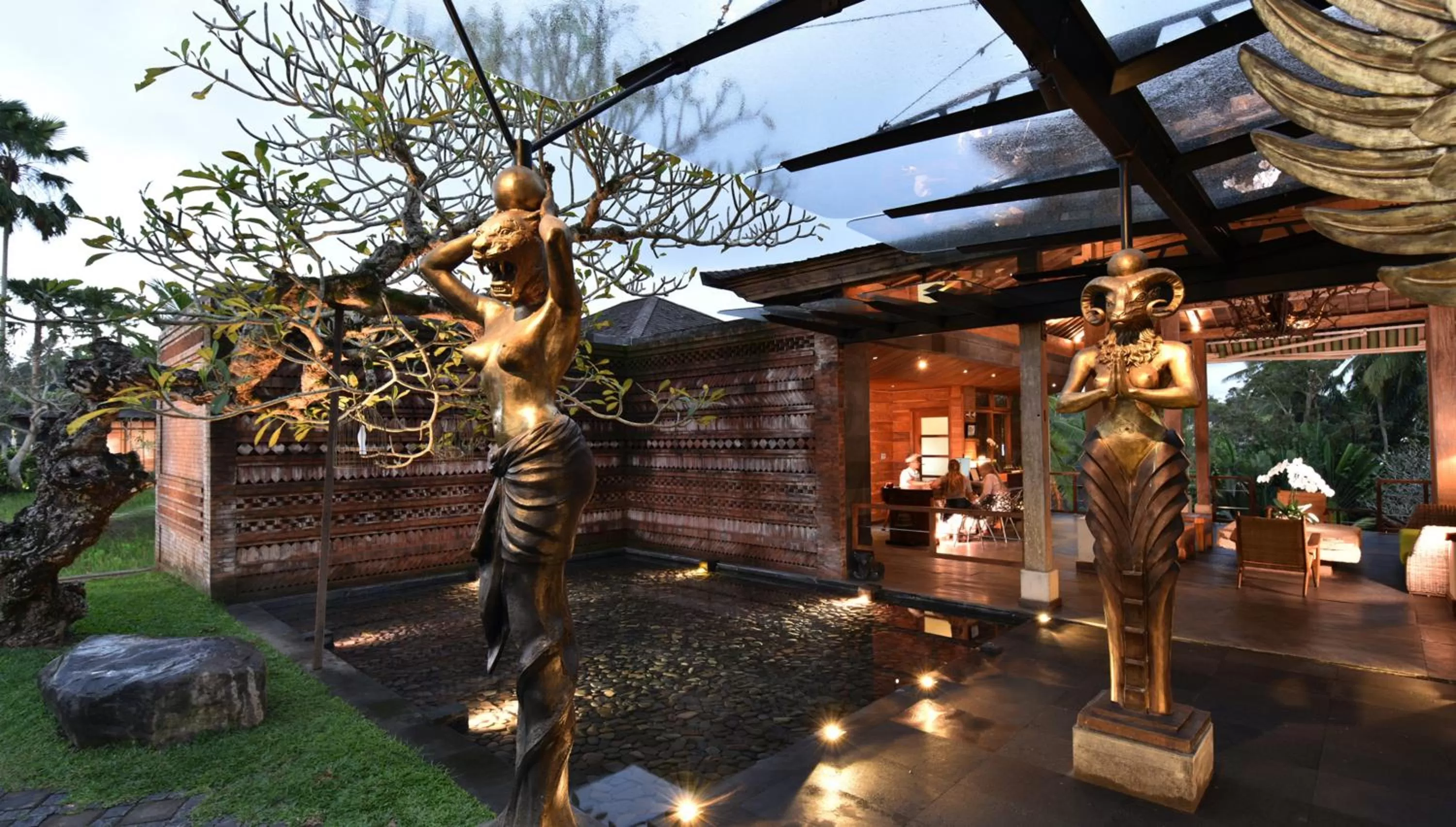 Facade/entrance in Chapung Sebali Resort