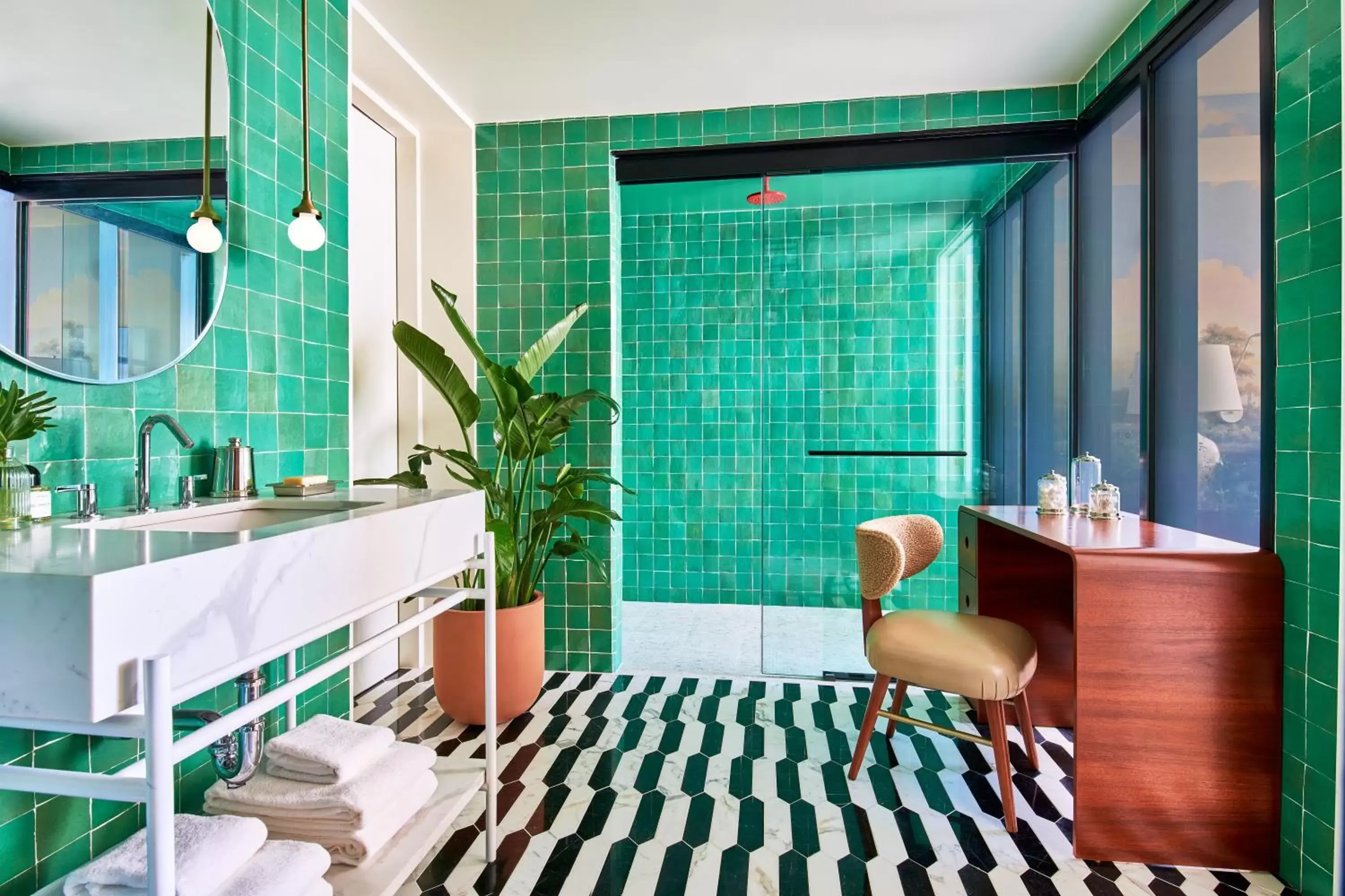Bathroom in Virgin Hotels New Orleans