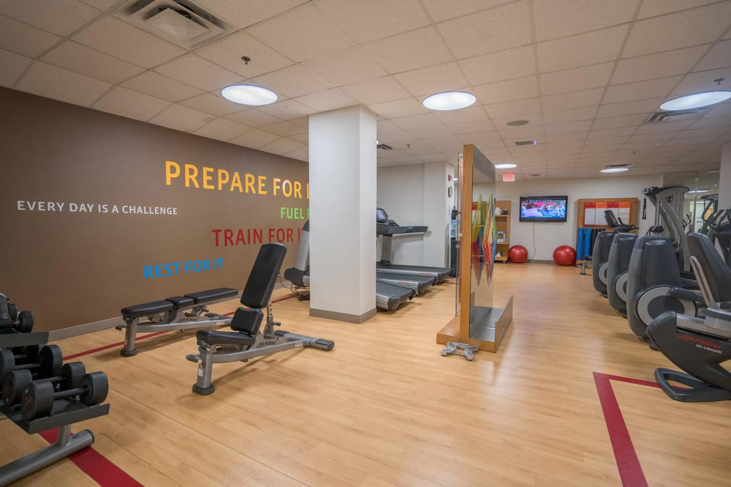Fitness centre/facilities in Red Deer Resort & Casino