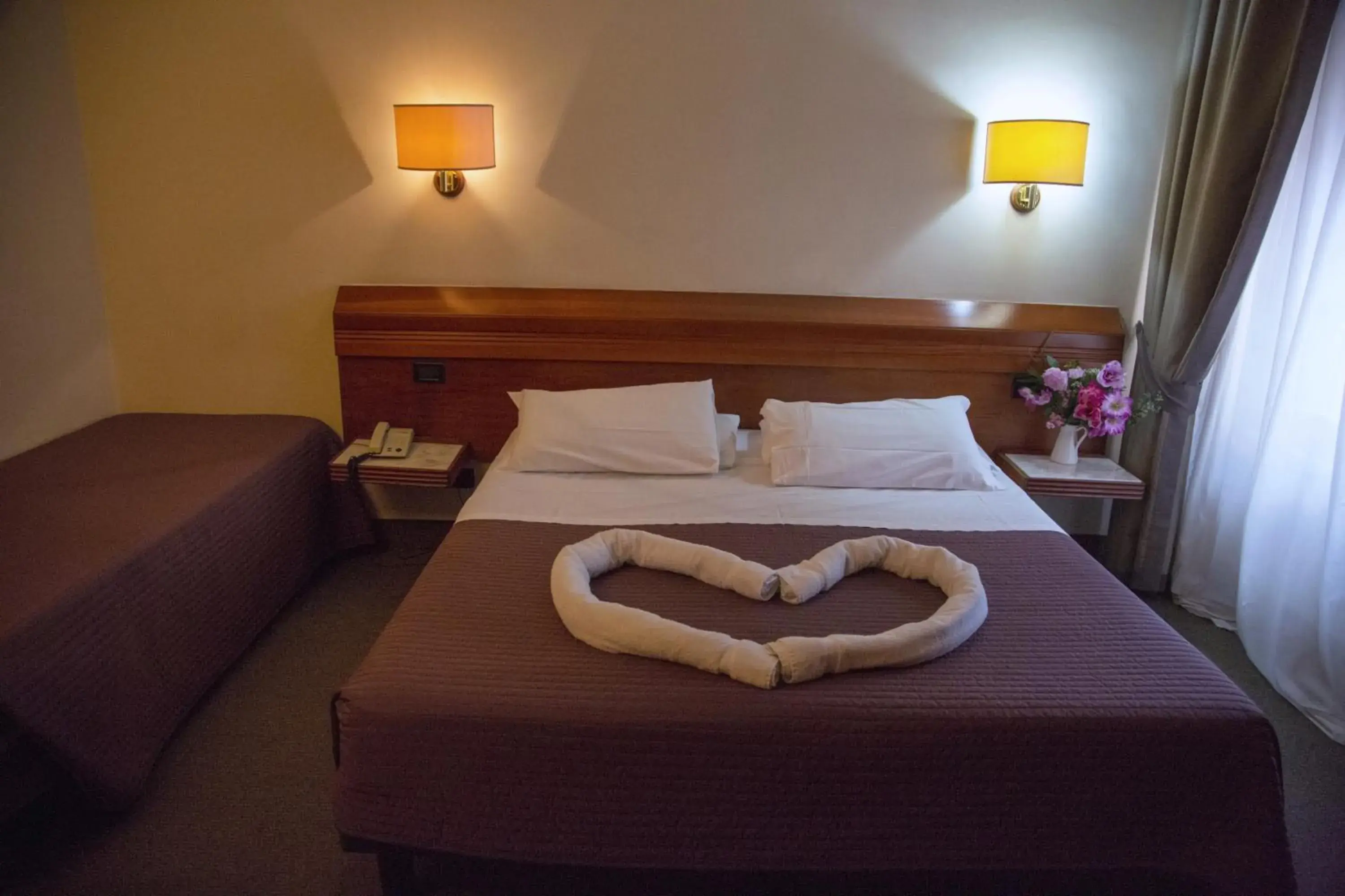 Bedroom, Bed in Hotel Arcadia