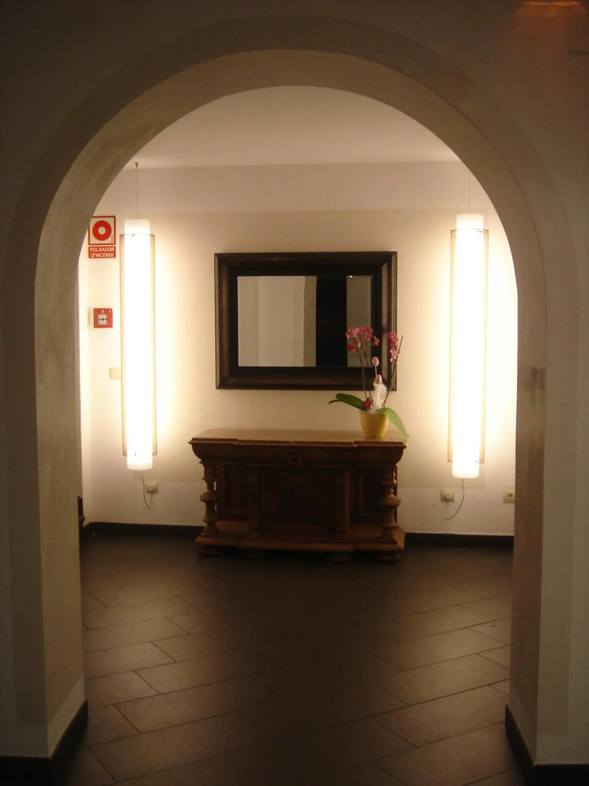 Lobby or reception in Hotel Carmen