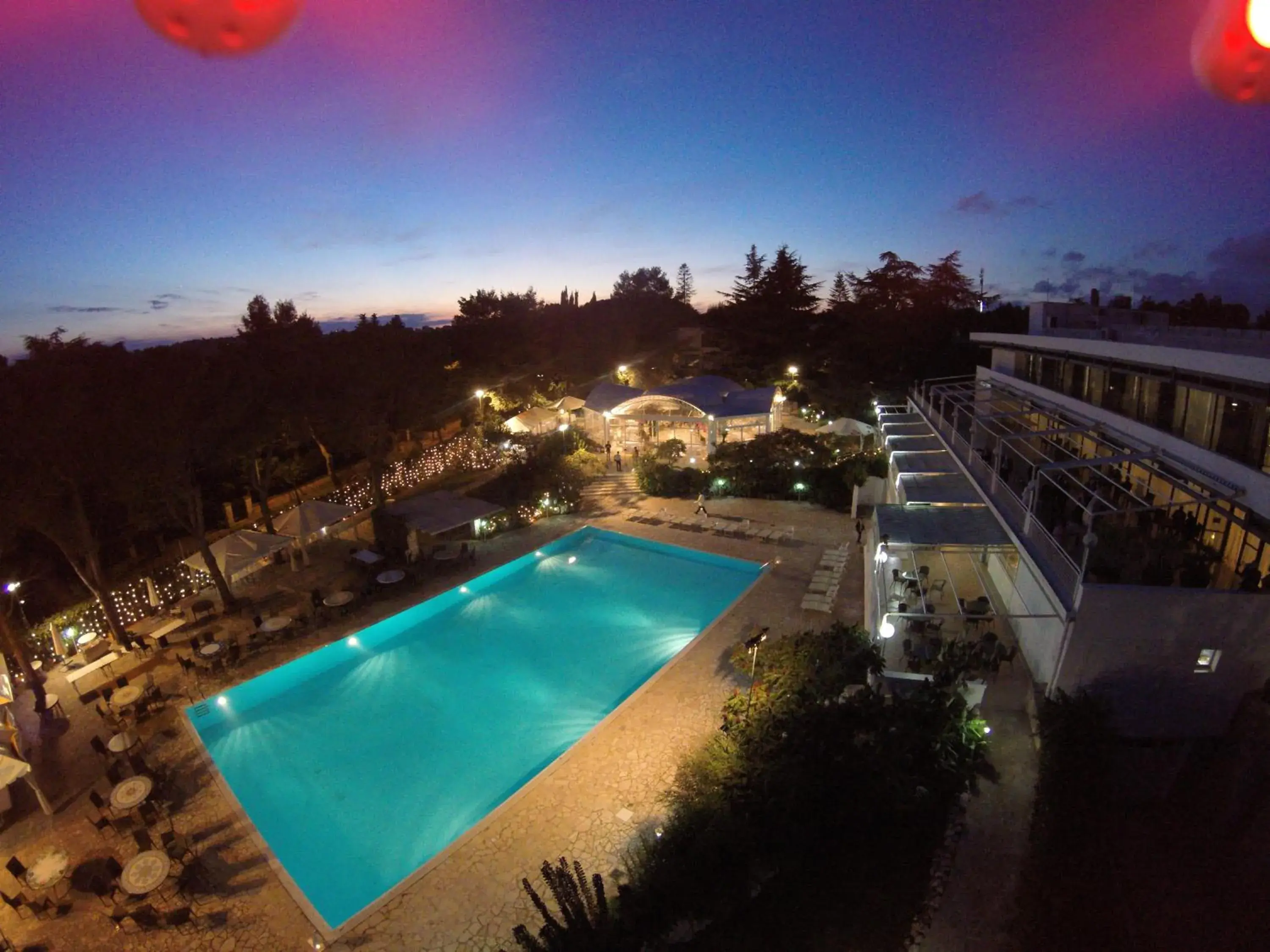 Pool View in Hotel Sierra Silvana