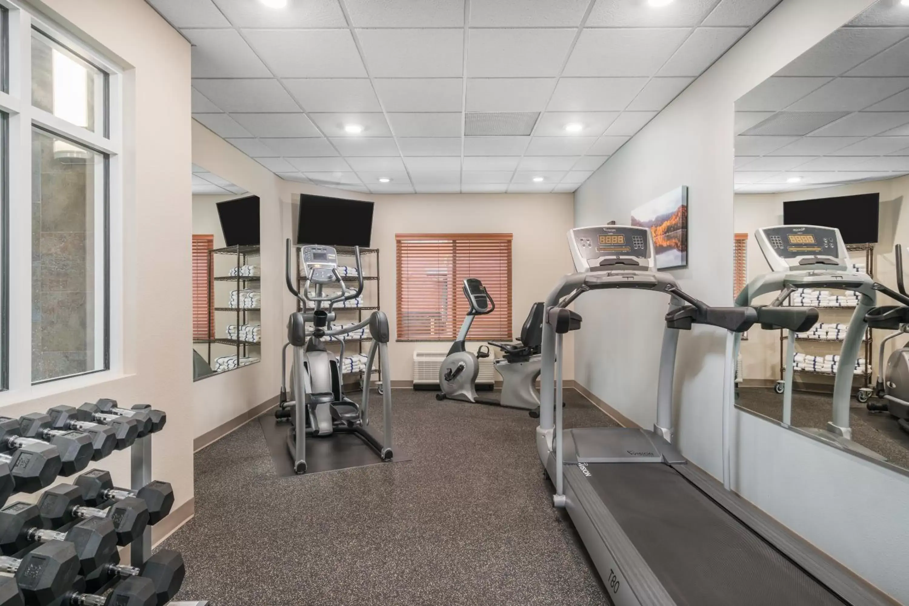 Fitness centre/facilities, Fitness Center/Facilities in AmericInn by Wyndham Winona