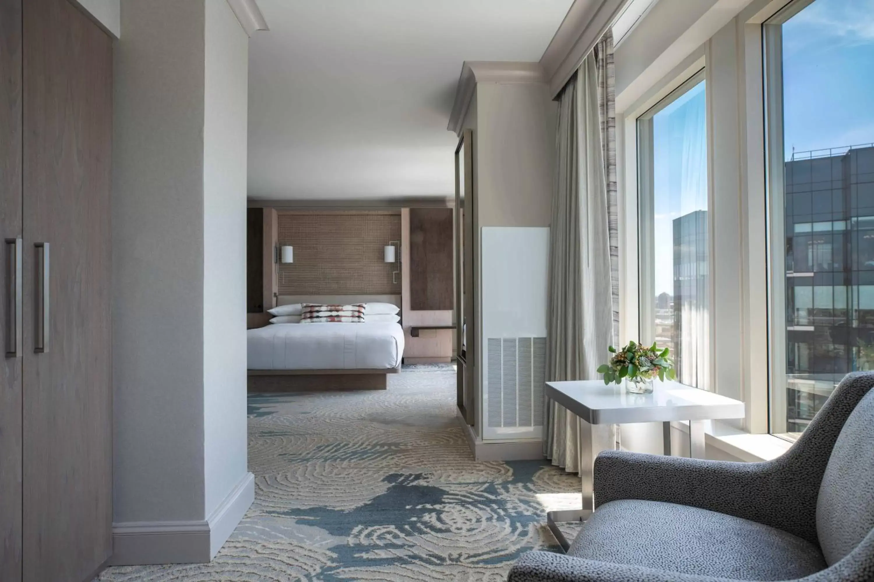 Bedroom, Bed in Baltimore Marriott Waterfront