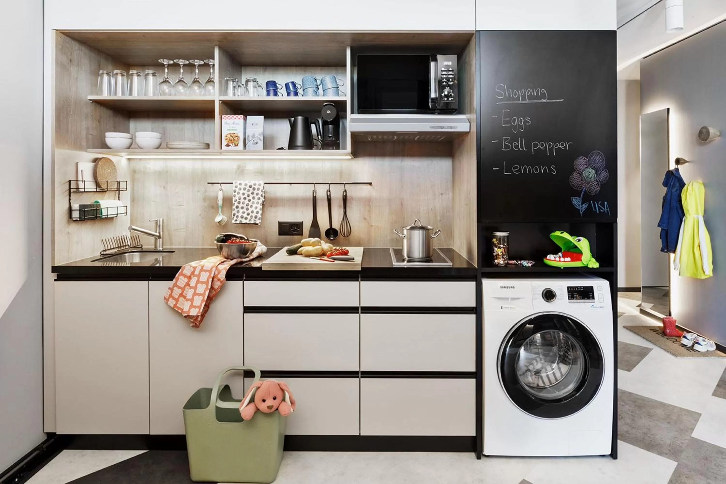 Kitchen or kitchenette in Stay KooooK Bern Wankdorf - Online Check In