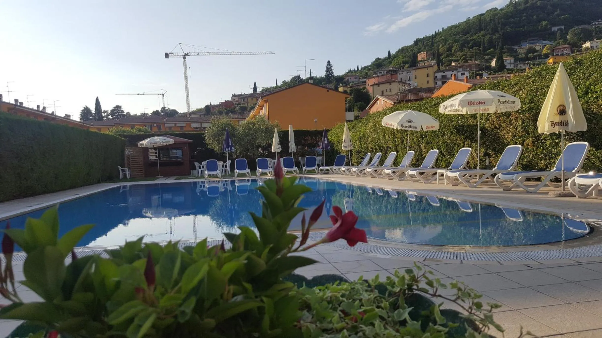 Swimming pool in Hotel Andreis