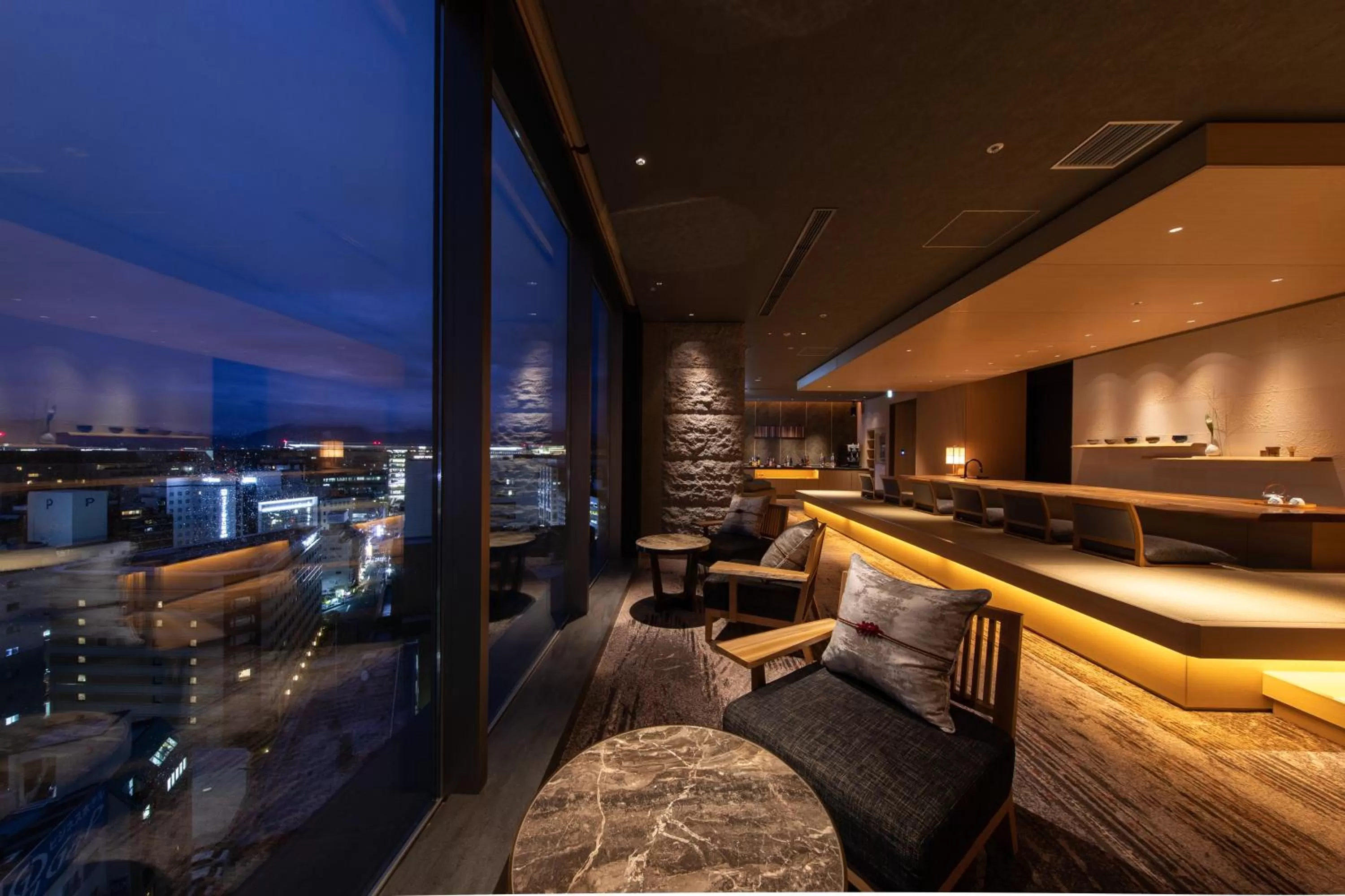 Lounge or bar in THE BLOSSOM HAKATA Premier