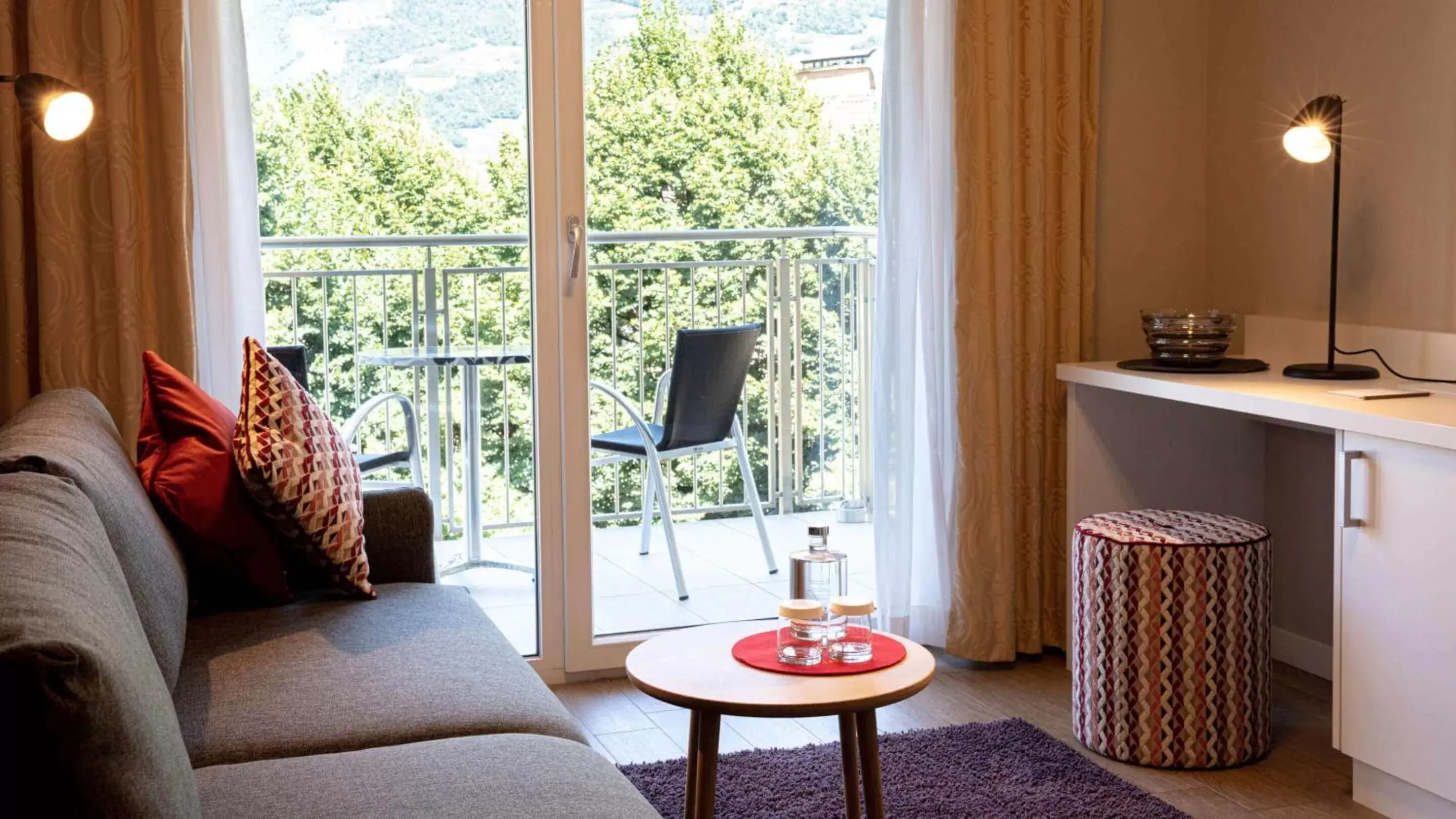 Balcony/Terrace, Seating Area in City Hotel Merano