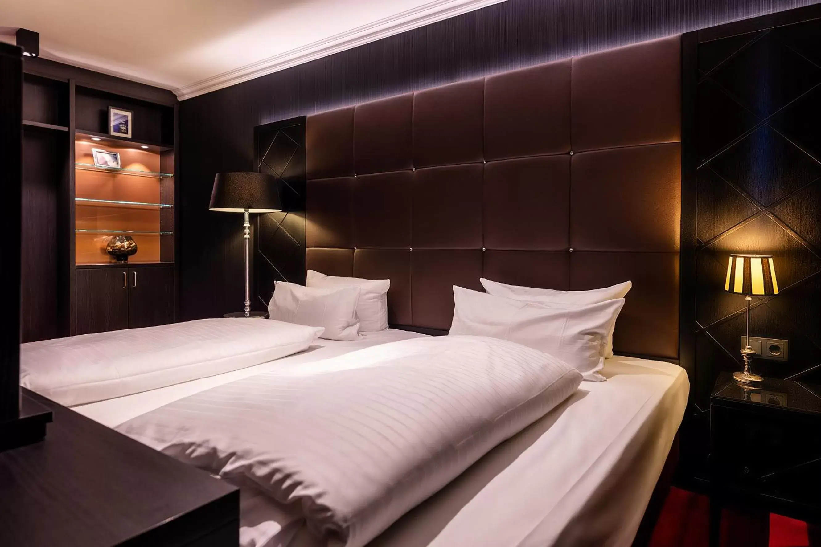 Bed in Hotel Haverkamp