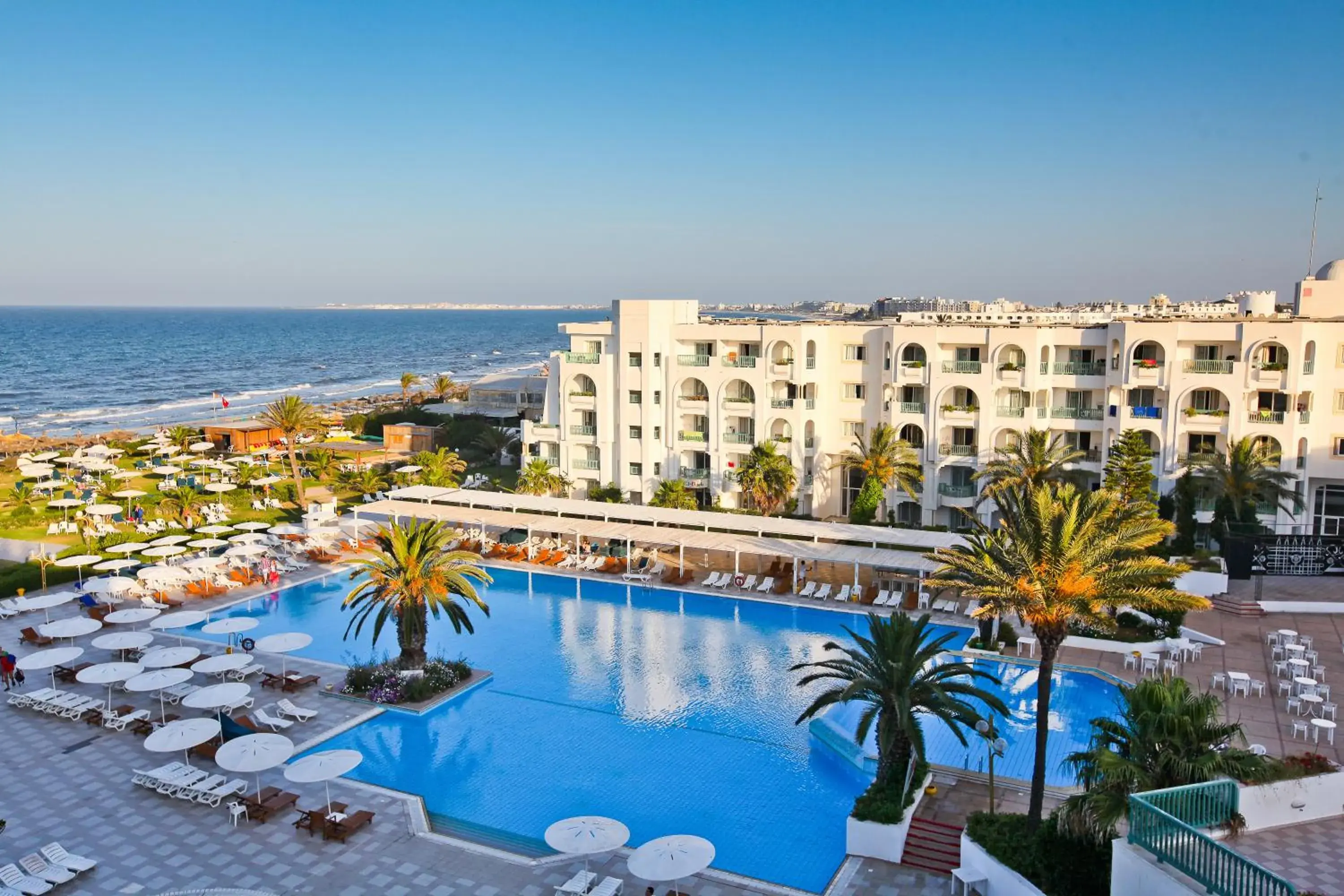 Pool view in El Mouradi Mahdia