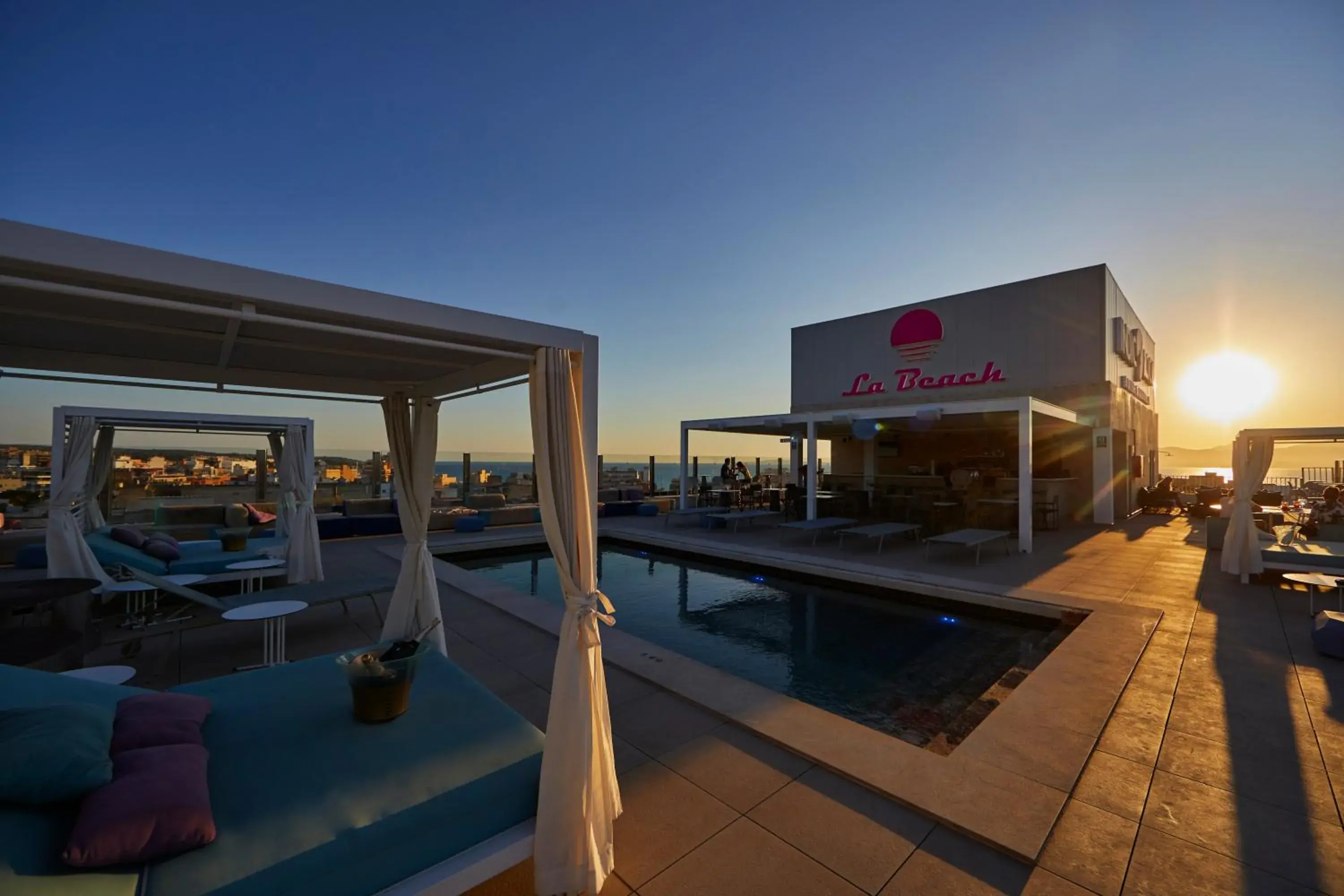 Balcony/Terrace, Swimming Pool in Indico Rock Hotel Mallorca - Adults Only