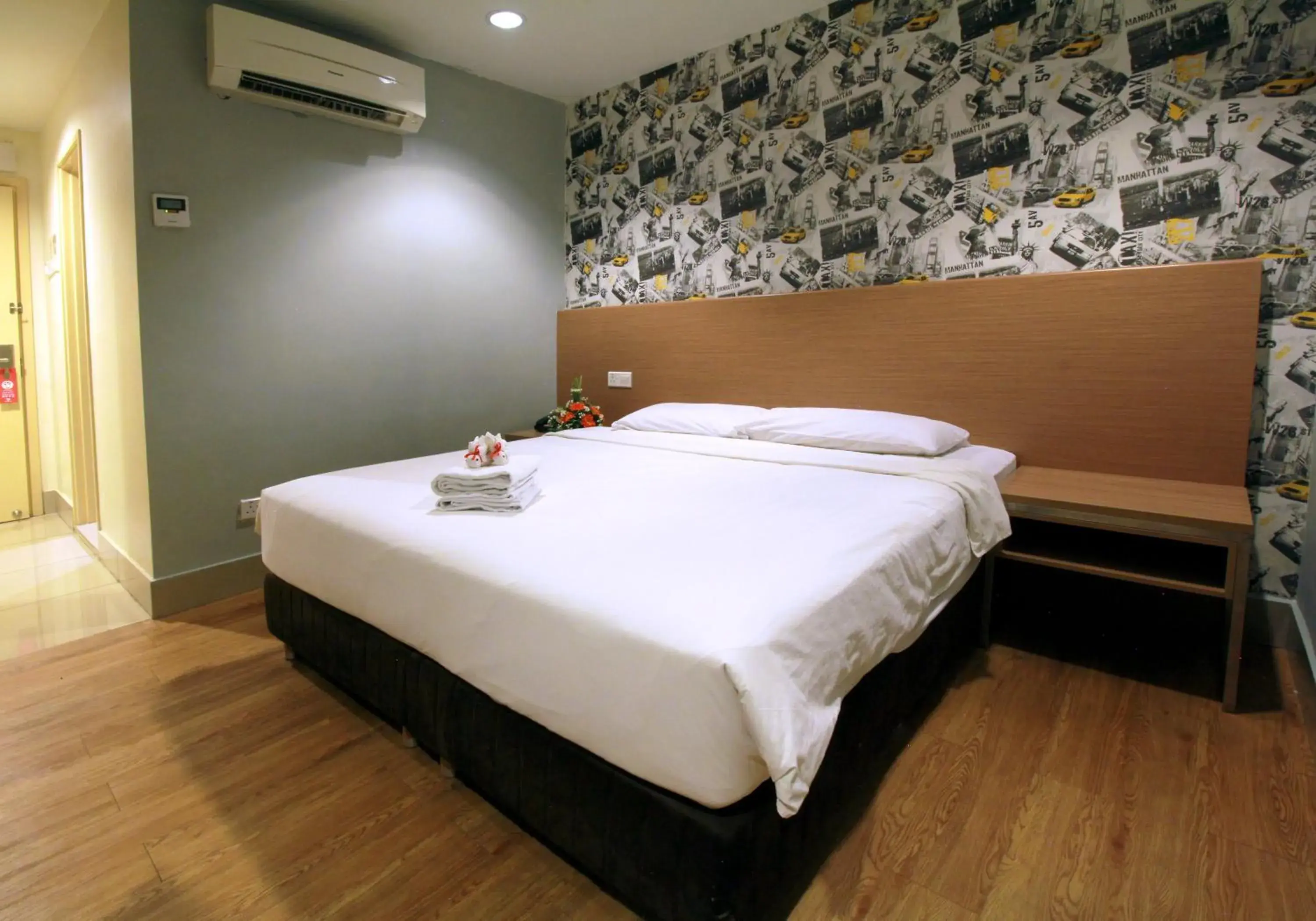 Bed in Hotel Pudu Plaza Kuala Lumpur