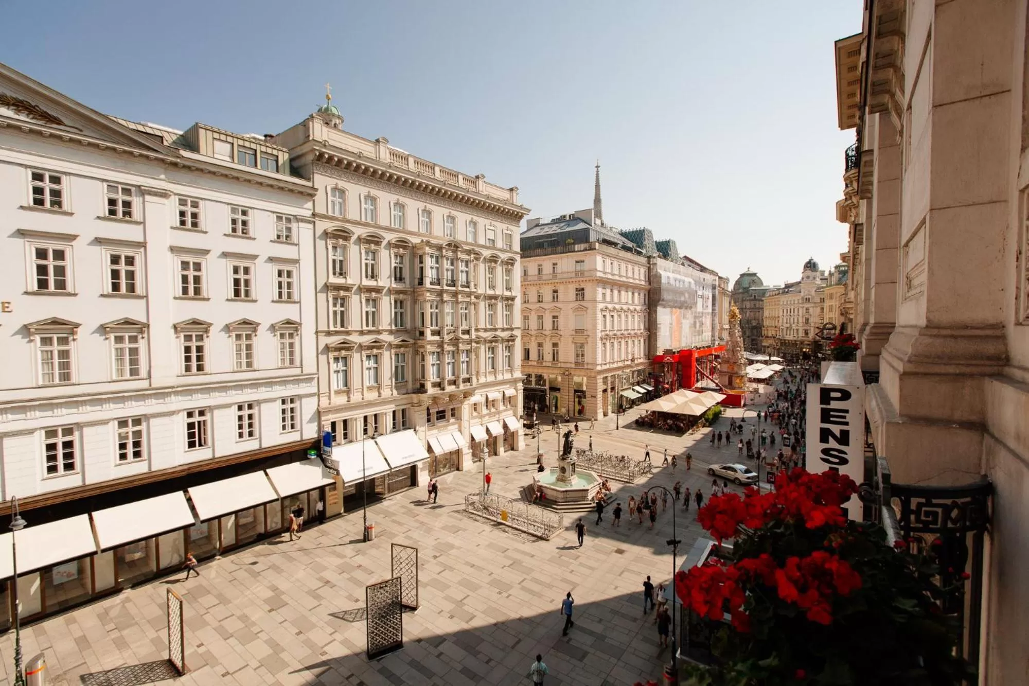 City view in Boutique Hotel Nossek