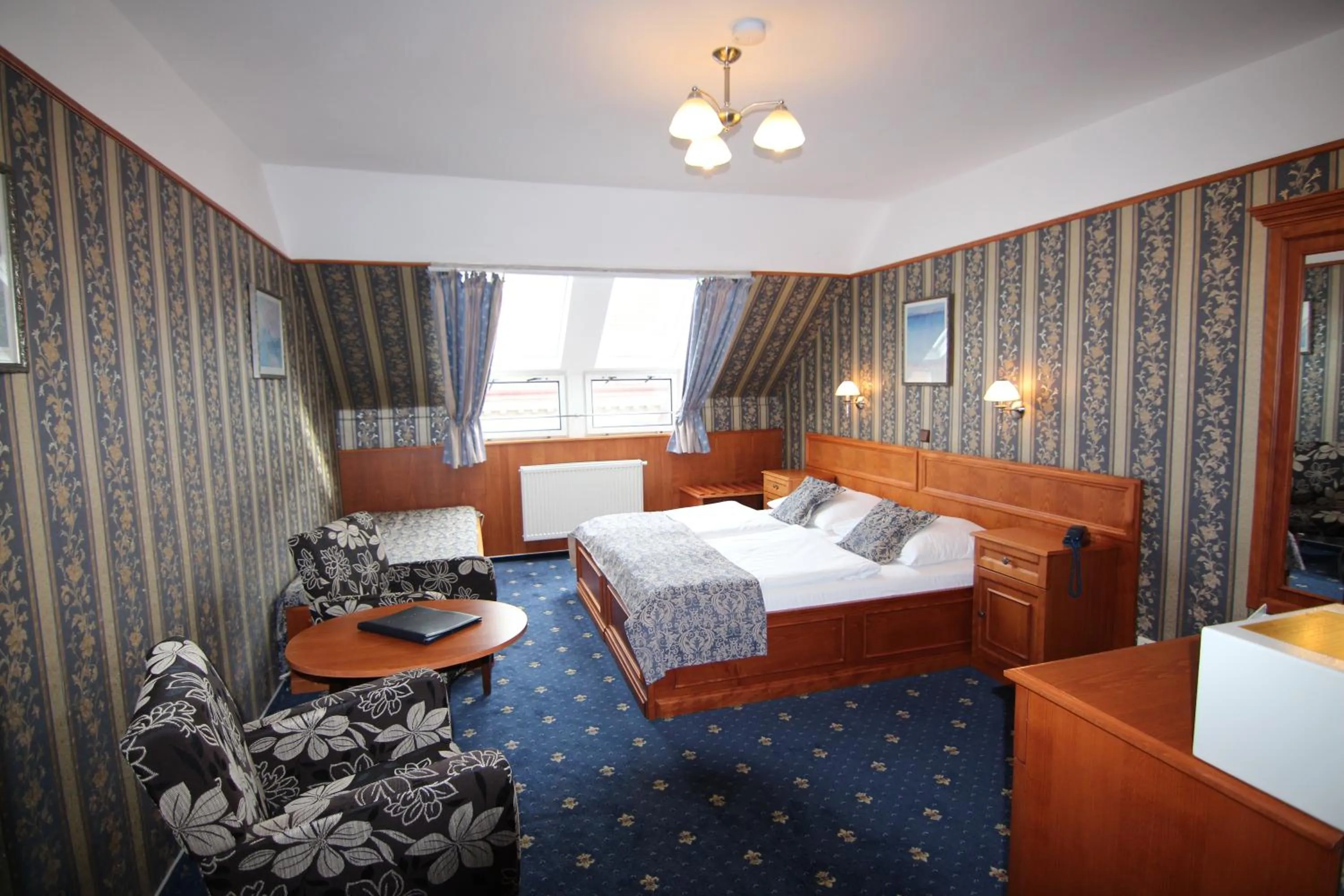 Bedroom, Bed in Old Prague Hotel