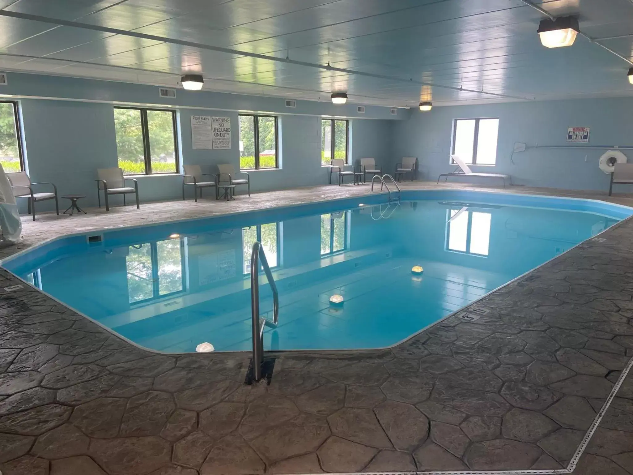 Swimming Pool in Holiday Inn Express Hotel & Suites Columbus Airport, an IHG Hotel