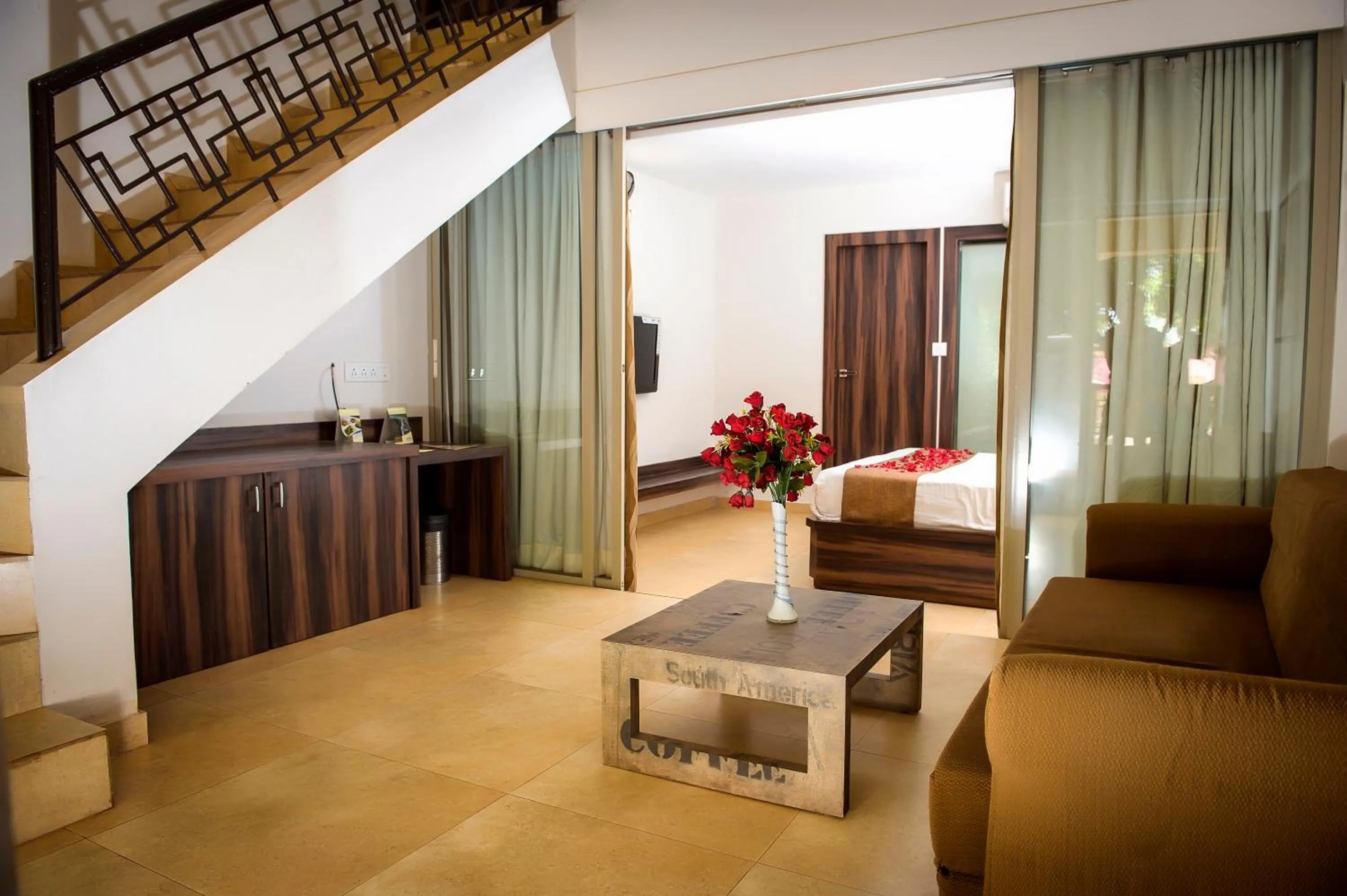 Living room, Bed in Adamo the Resort