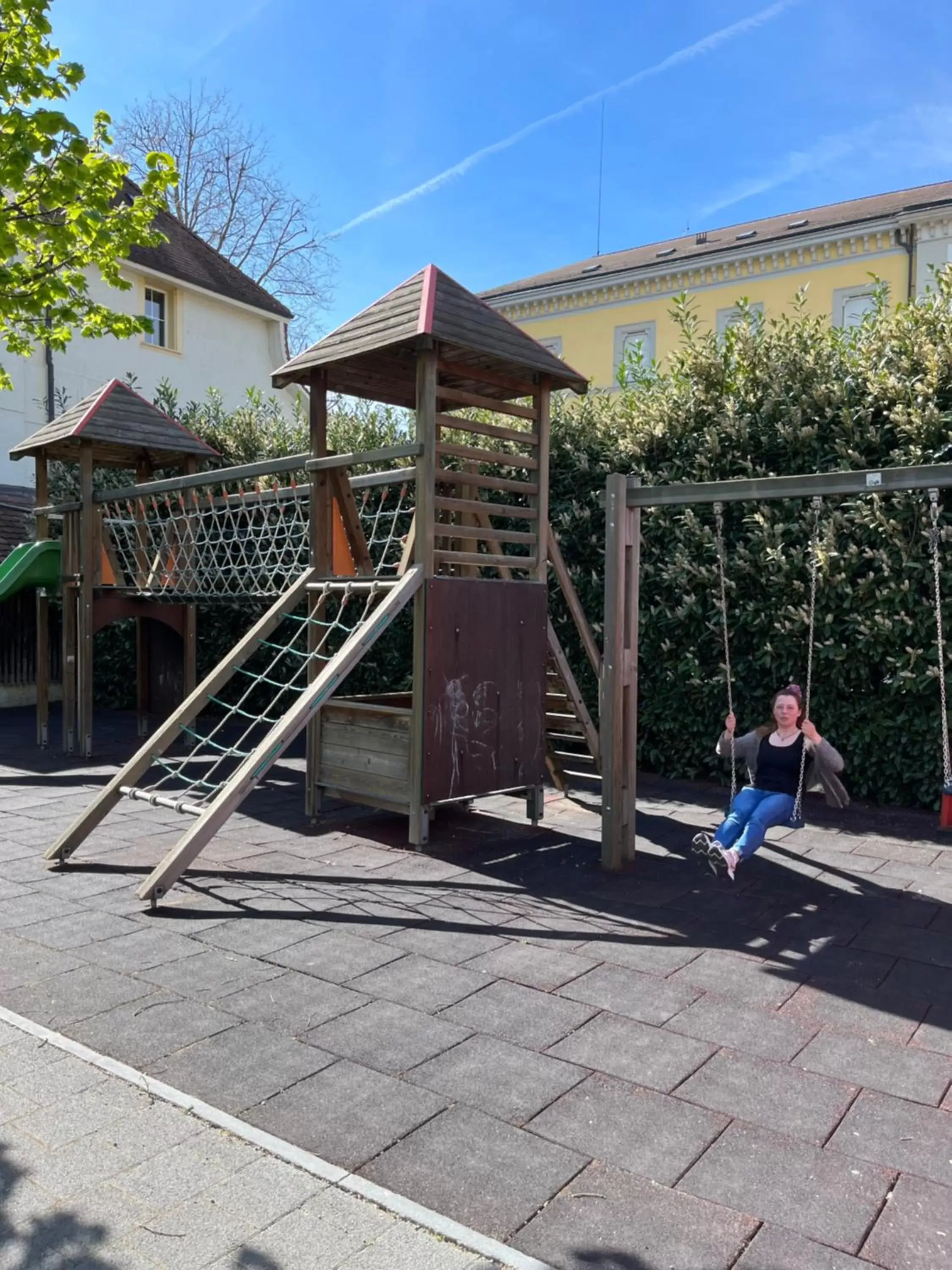 Children play ground, Children's Play Area in Hotel Murten