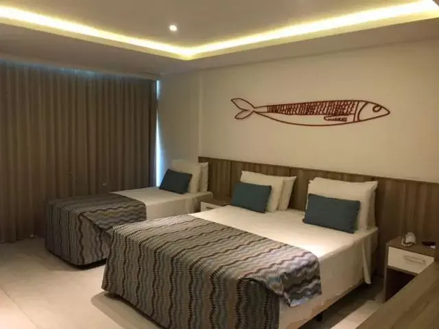 Bedroom, Bed in Paradiso Peró Praia Hotel