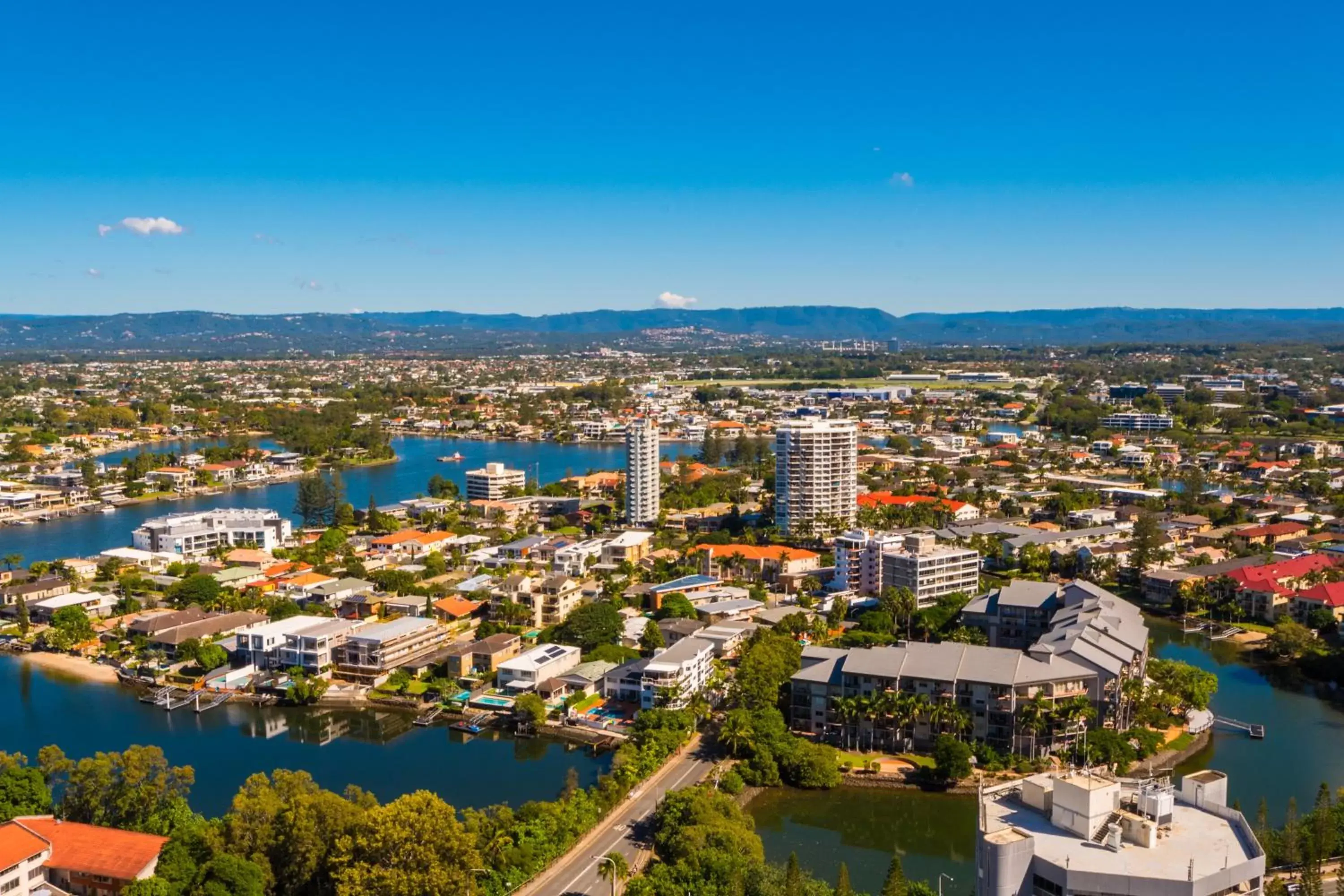 Bird's eye view, Bird's-eye View in Aegean Resort Apartments