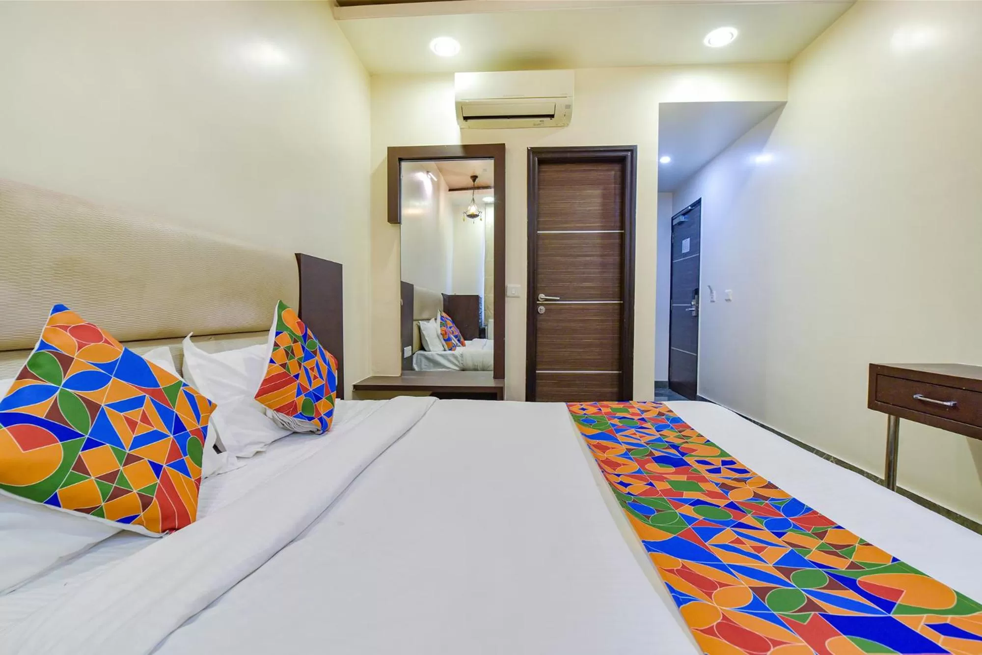 Bed in FabHotel Resolute Gopalpura