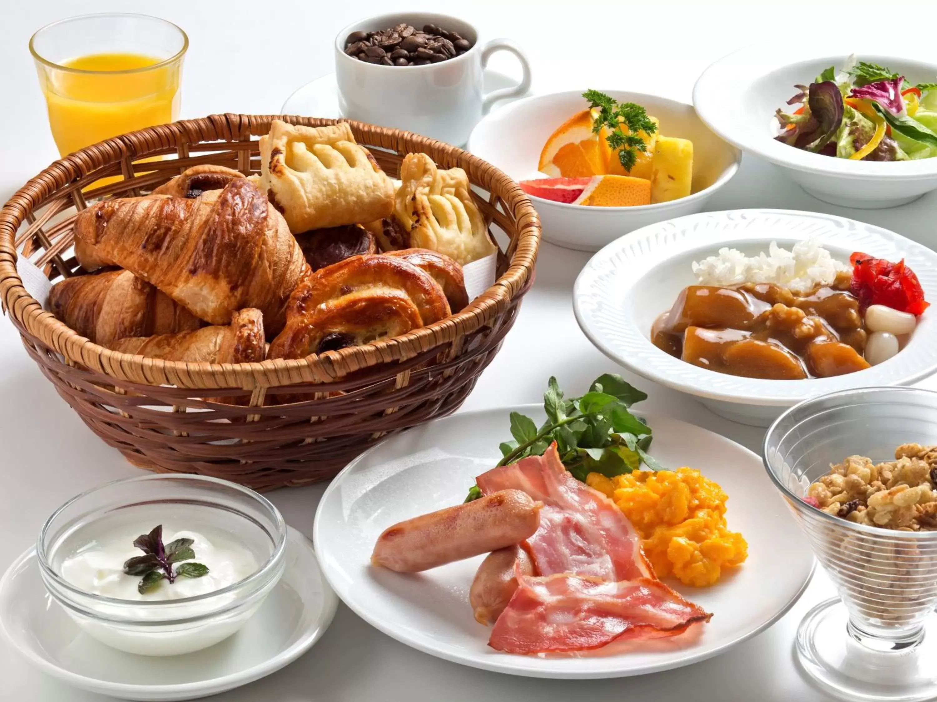 Breakfast in Natural Hot Spring Yaoji Hakata Hotel