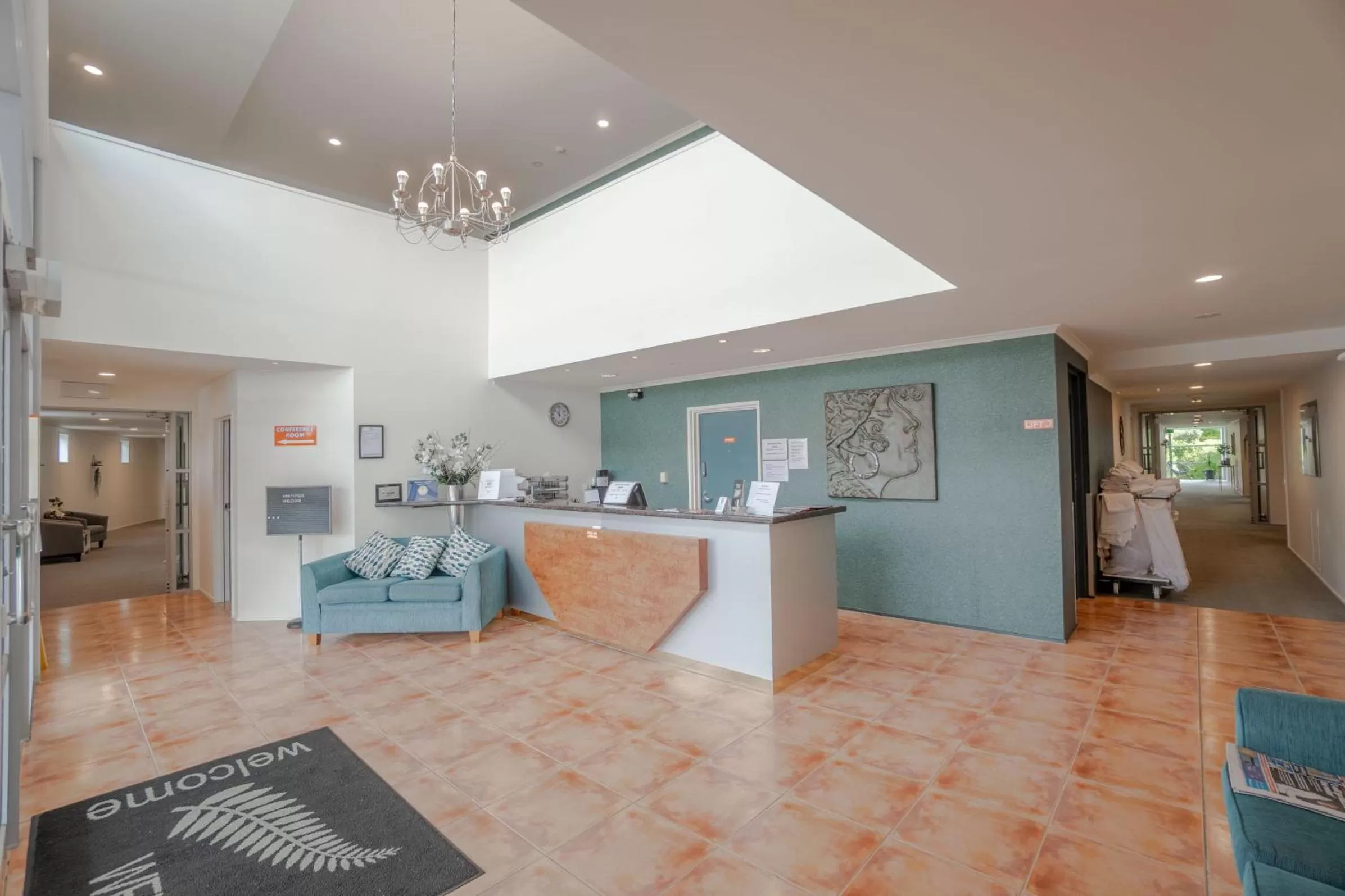 Lobby or reception in Aristotles North Shore