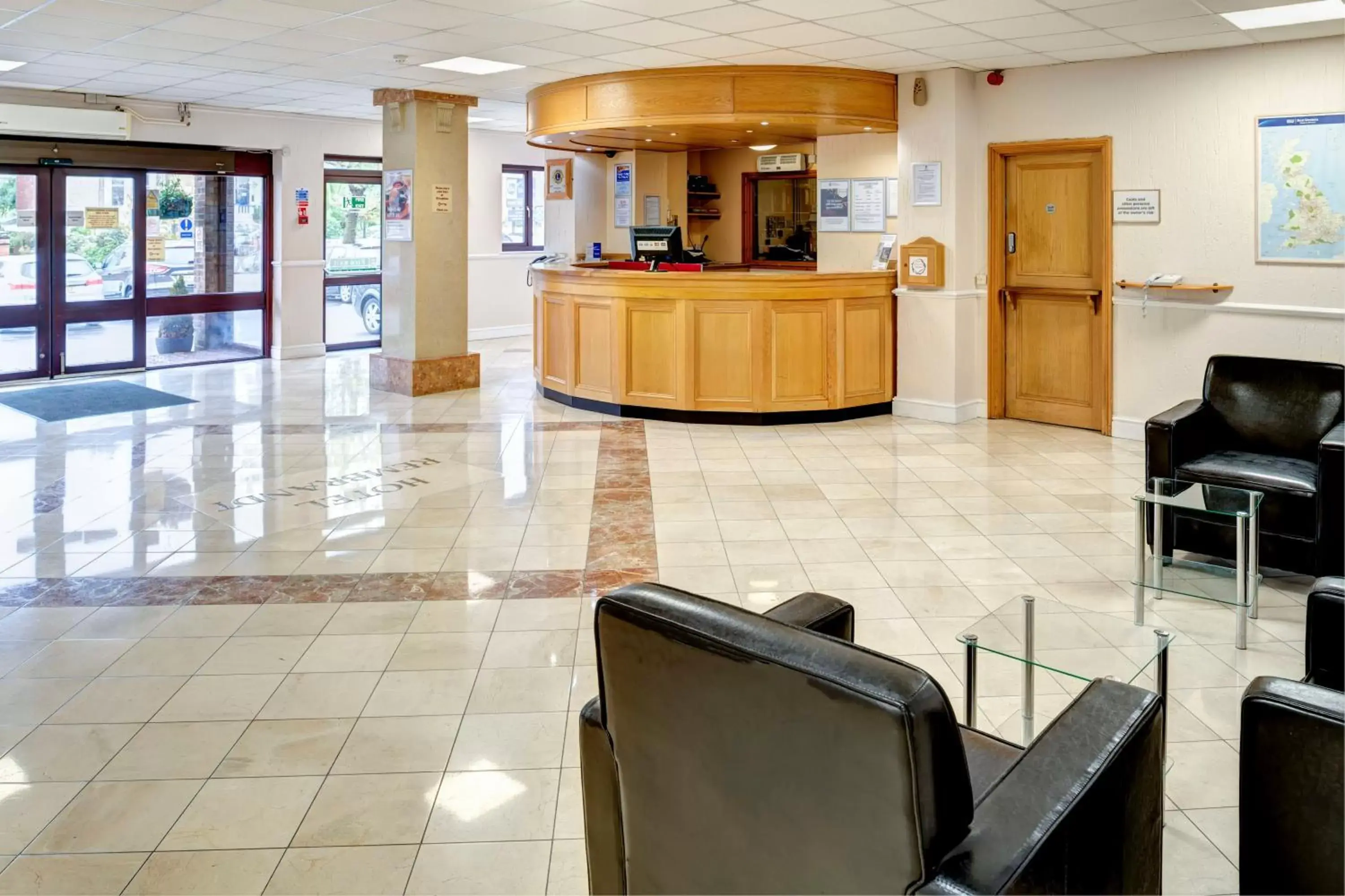 Lobby or reception, Lobby/Reception in Best Western Weymouth Hotel Rembrandt