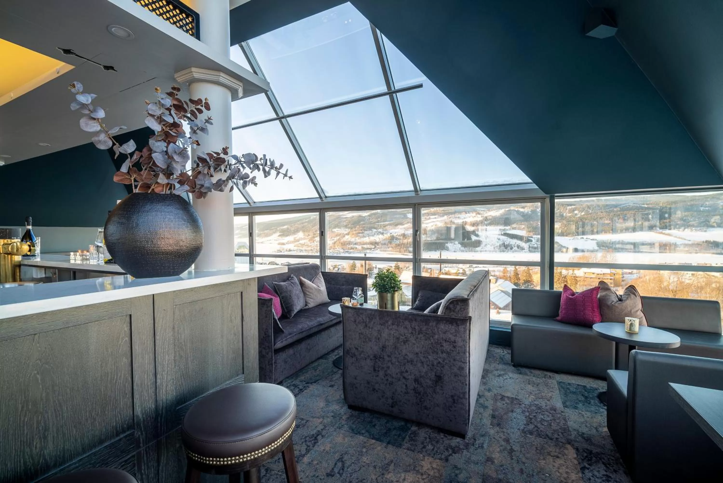 Lounge or bar in Aksjemøllen - by Classic Norway Hotels