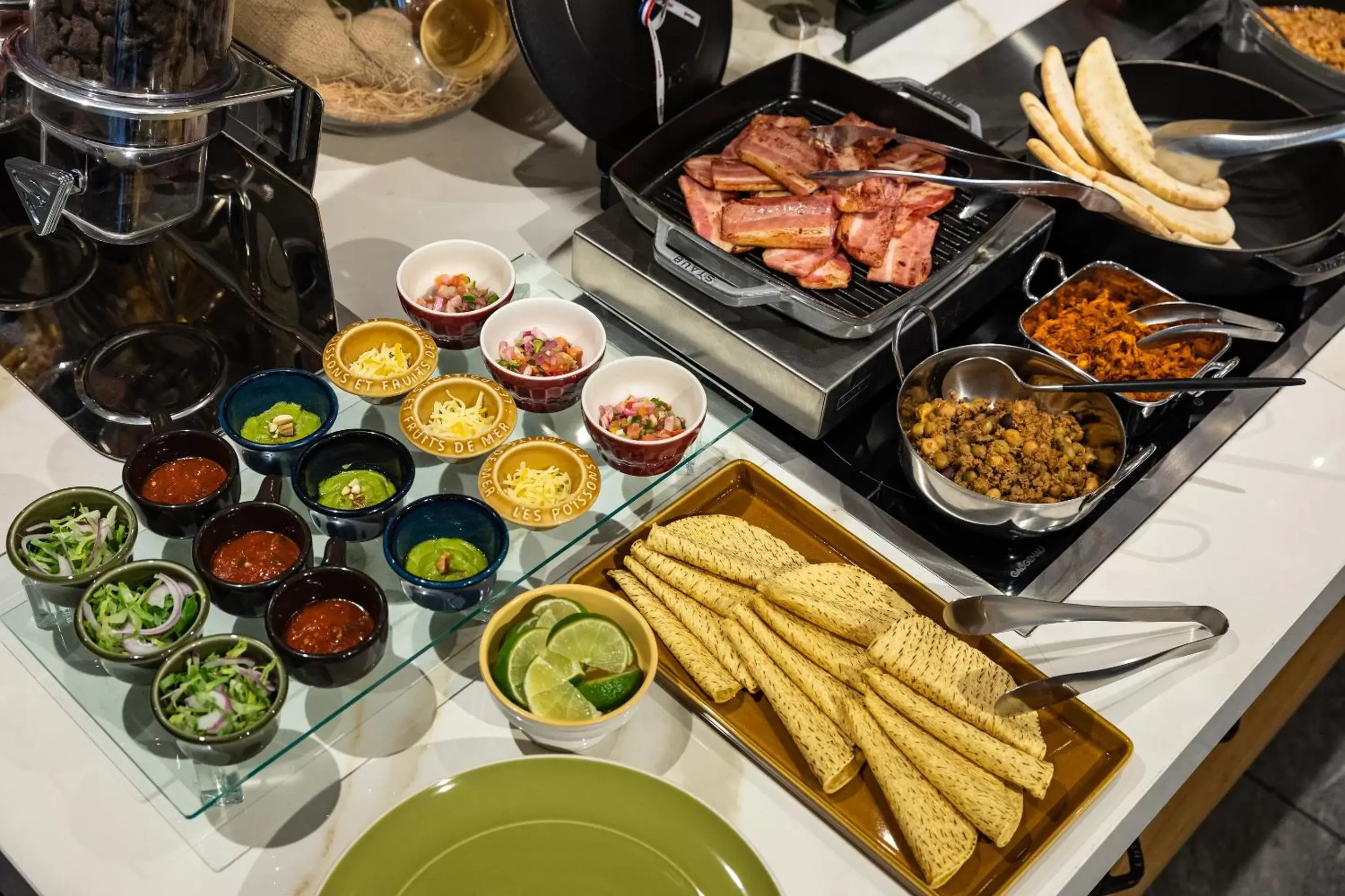 Buffet breakfast in HOTEL THE FLAG Shinsaibashi Buffet breakfast in HOTEL THE FLAG Shinsaibashi