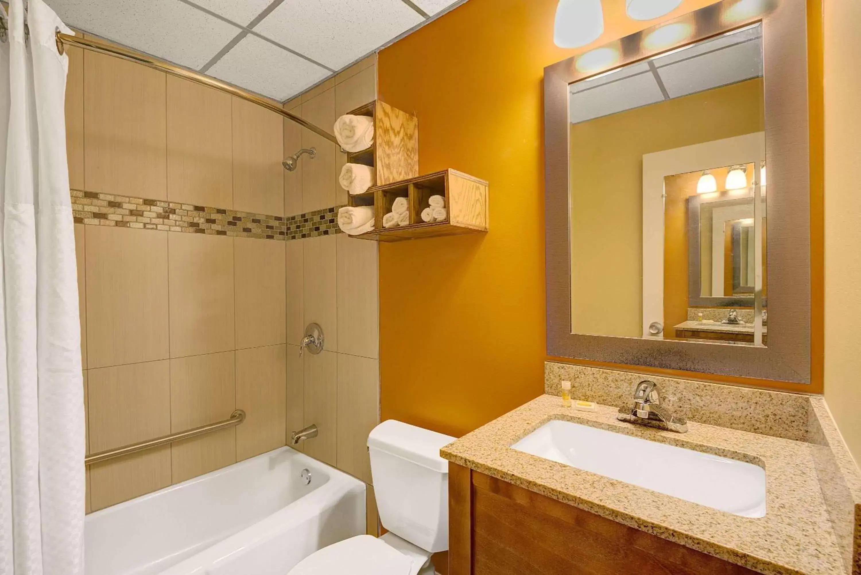 Bathroom in Days Inn by Wyndham Southington