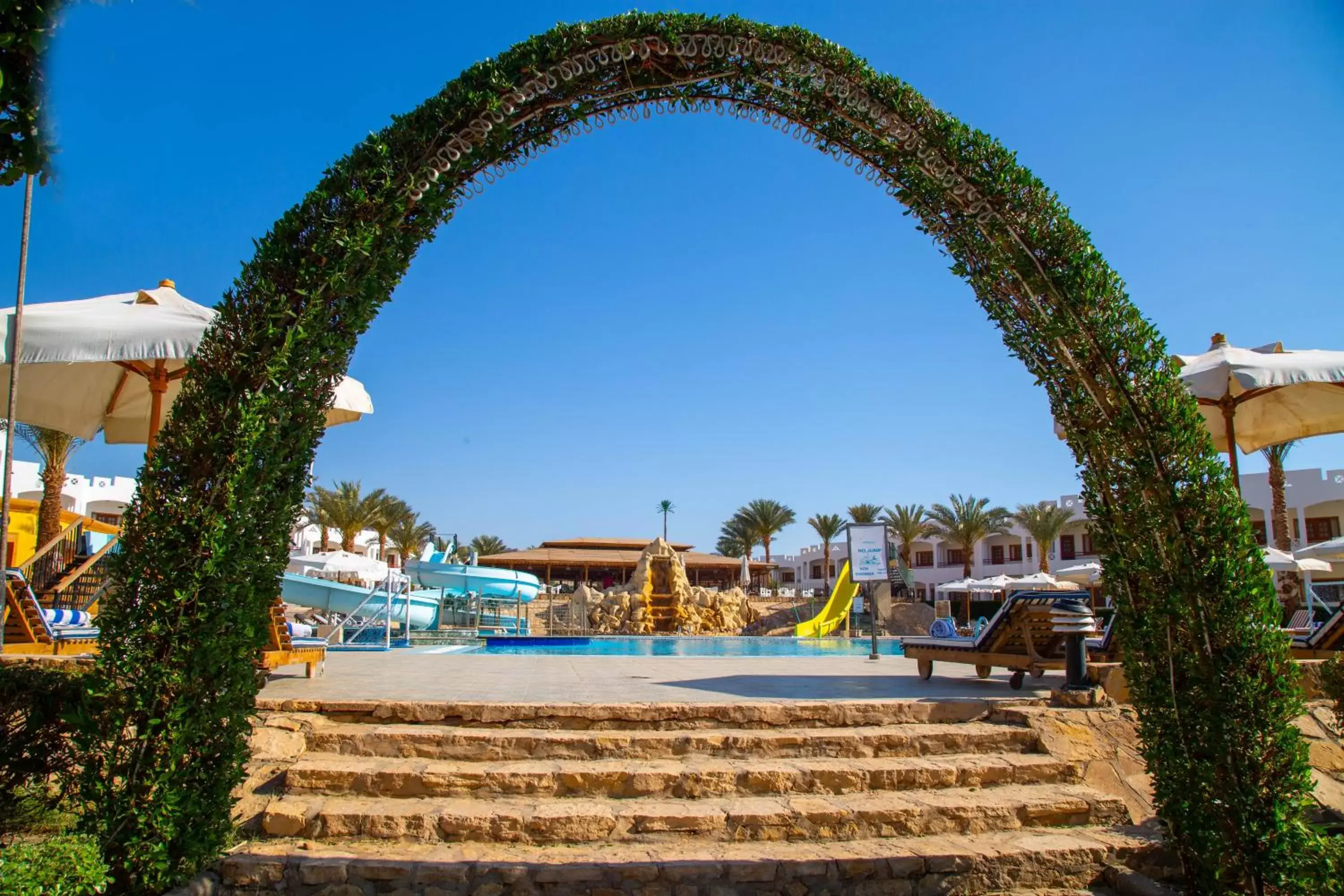 Pool view, Swimming Pool in Happy Life Village Dahab